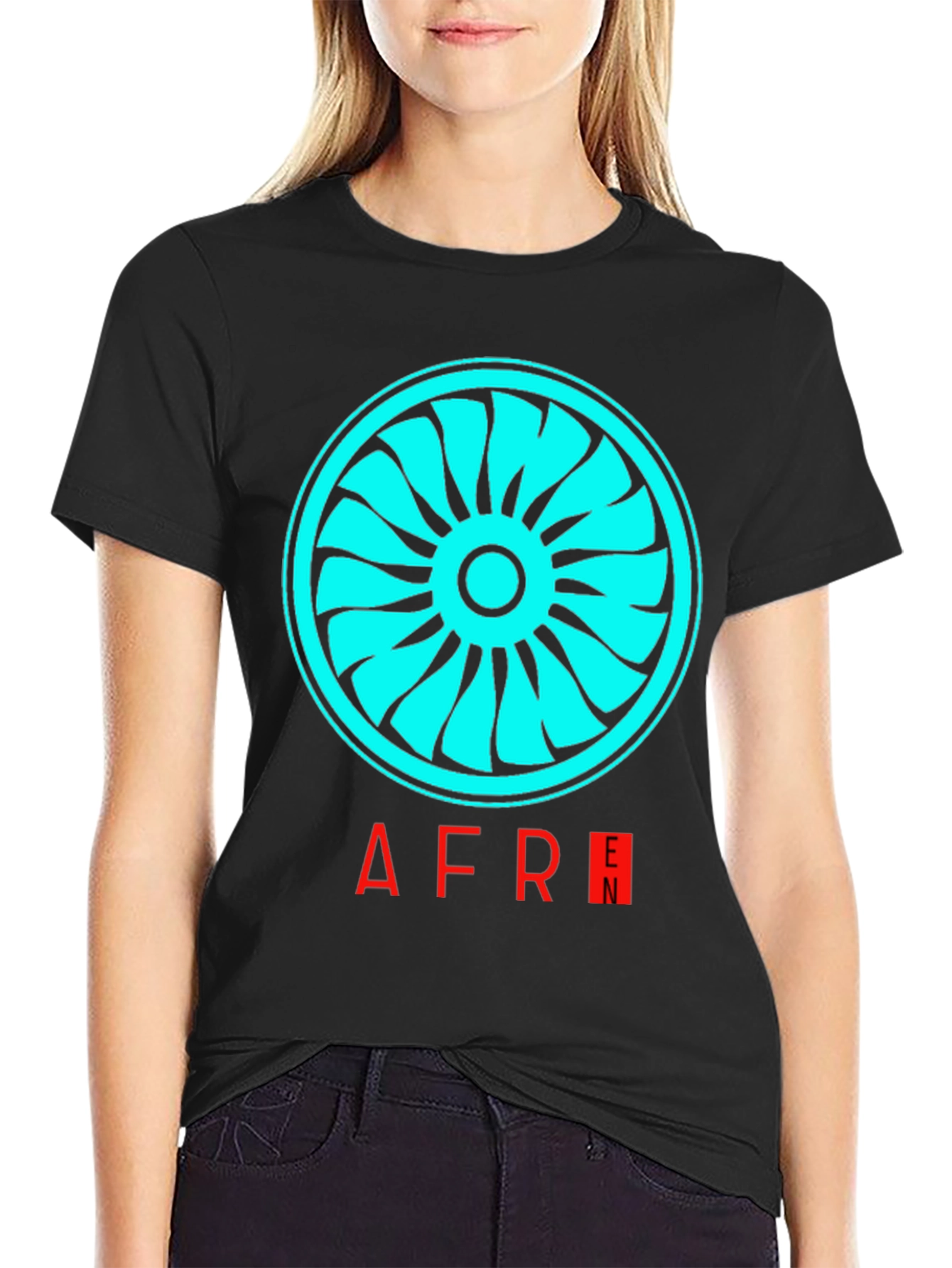 AFRE Custom Graphic Tee - Black