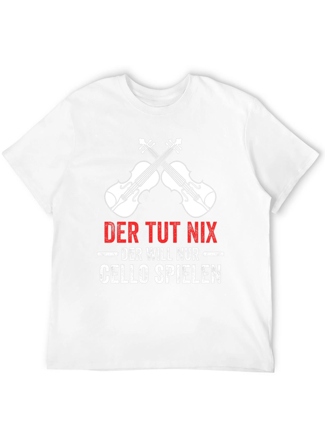 Der Tut Nix Cello Player T-Shirt