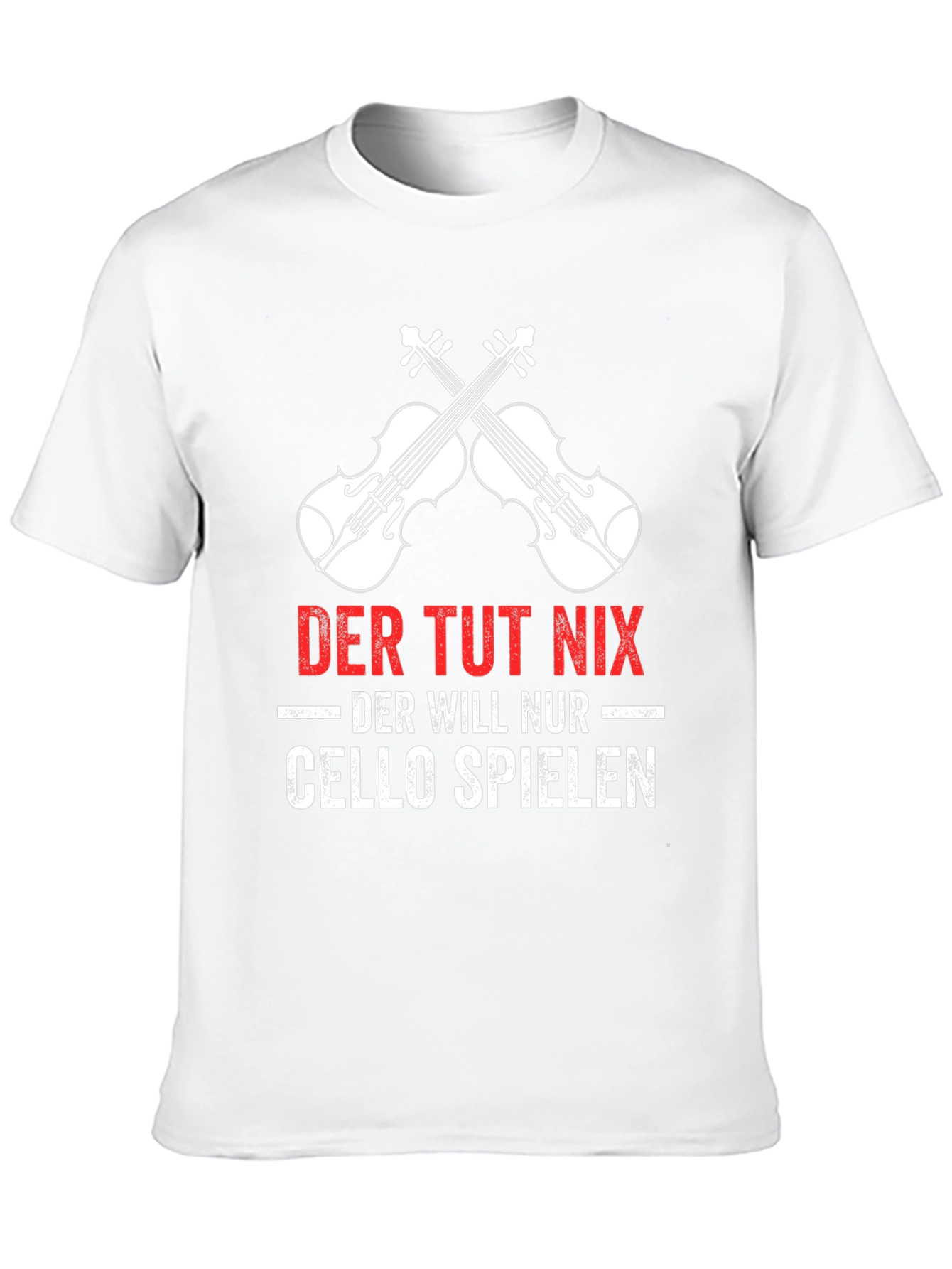 Der Tut Nix Cello Player T-Shirt