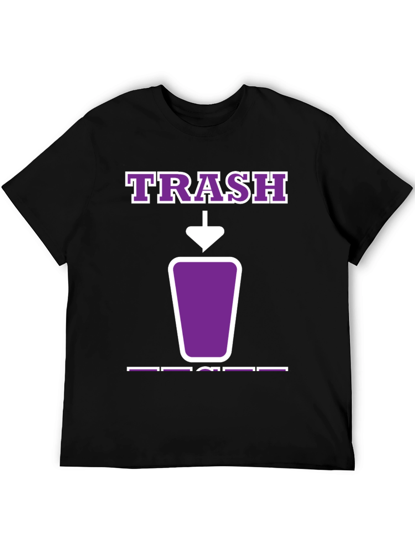 Trash T-Shirt - Purple Graphic Tee