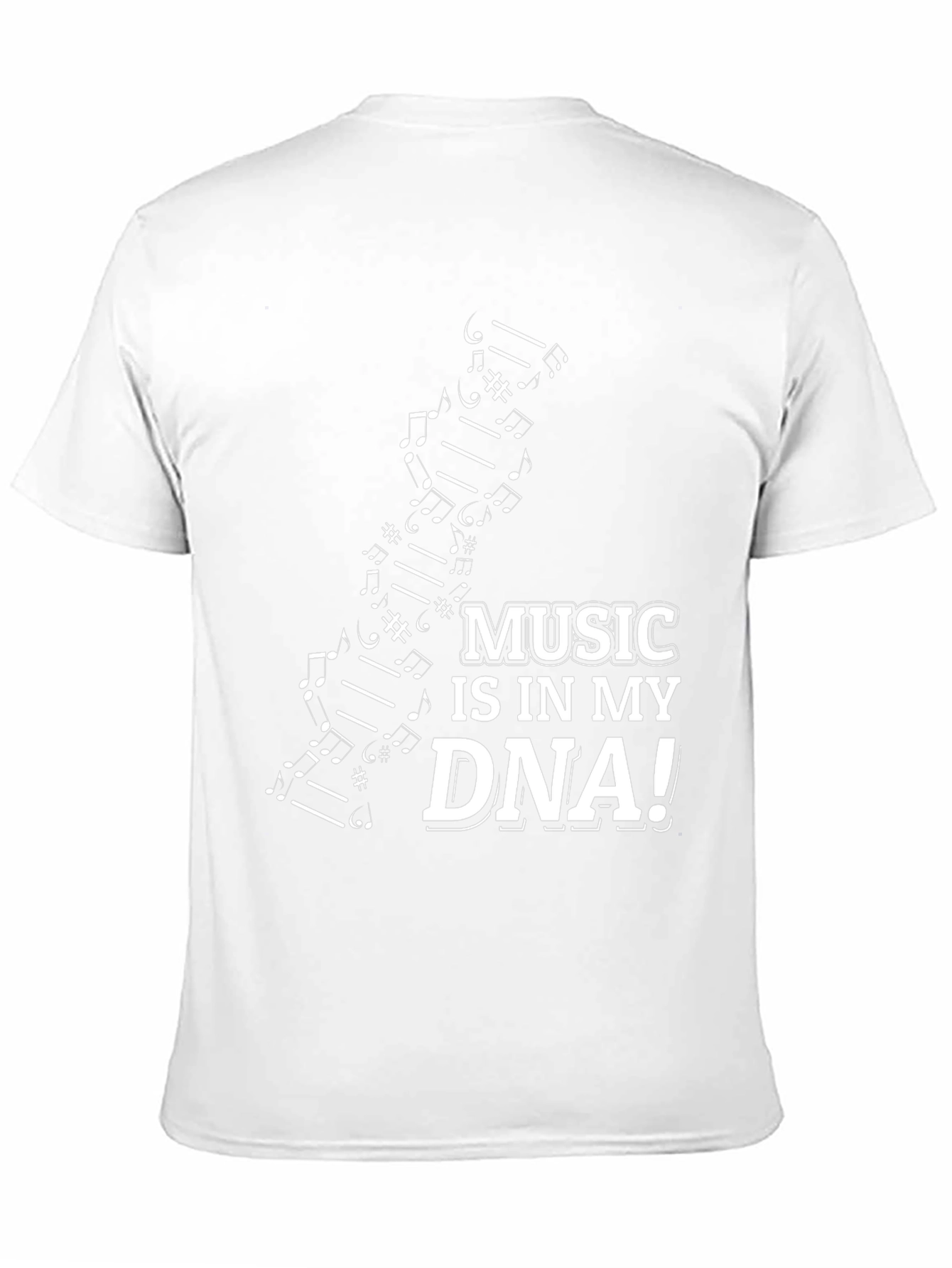 Music DNA Graphic T-Shirt - Musicians Tee