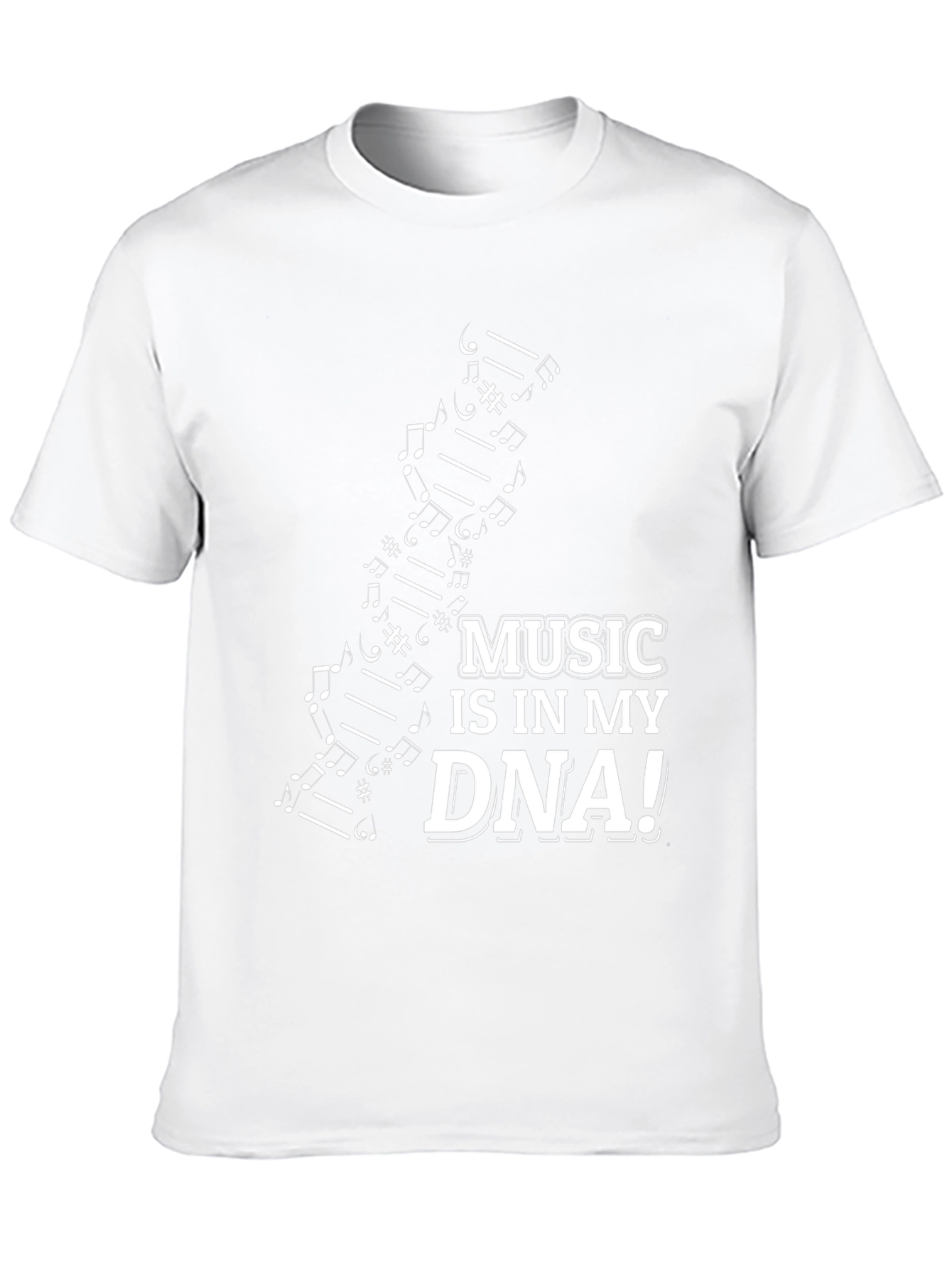 Music DNA Graphic T-Shirt - Musicians Tee