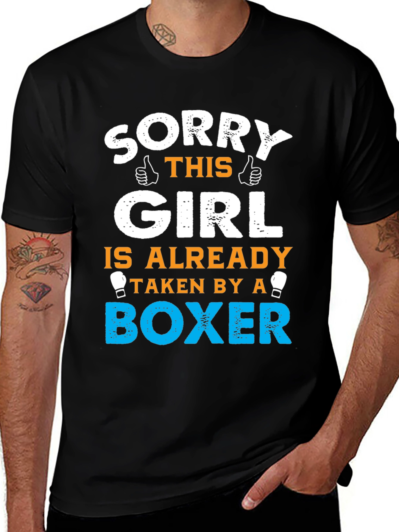 Sorry Girl Taken by a Boxer T-Shirt