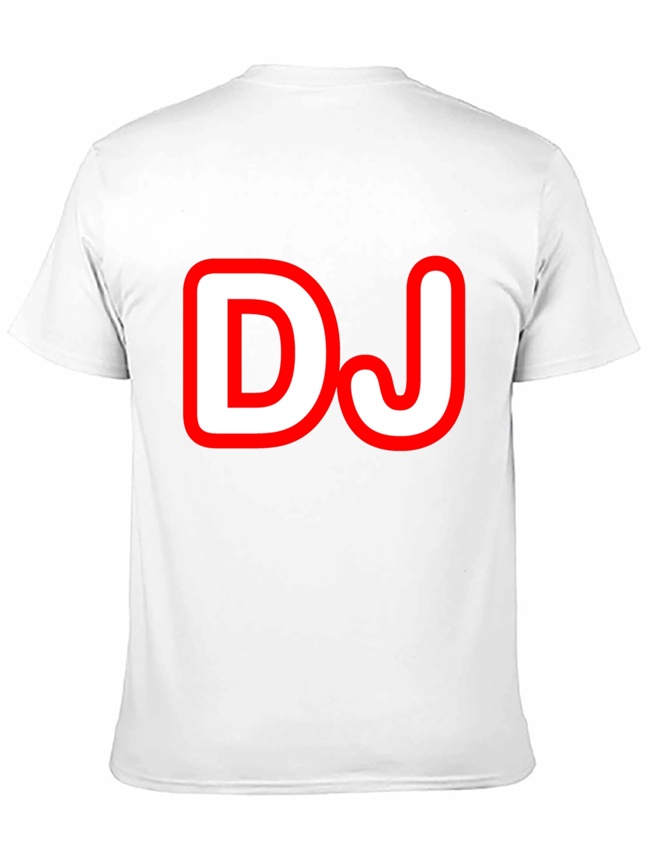 DJ Graphic Tee - Black Cotton T-Shirt
