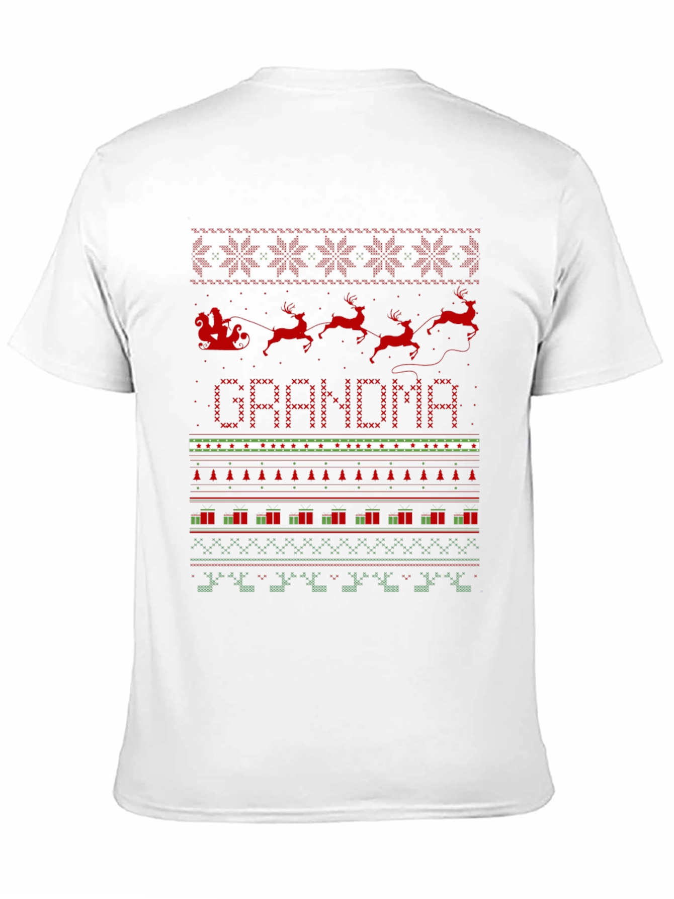 Grandma Ugly Christmas Sweater T-Shirt
