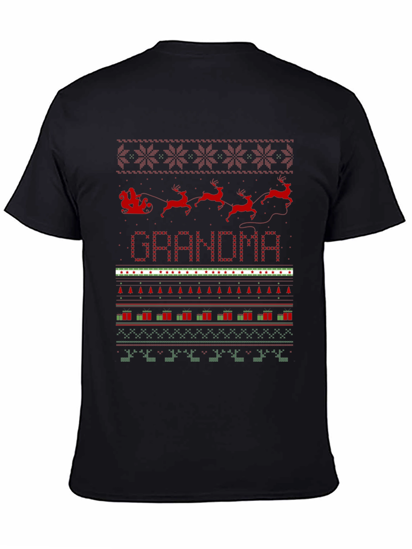 Grandma Ugly Christmas Sweater T-Shirt