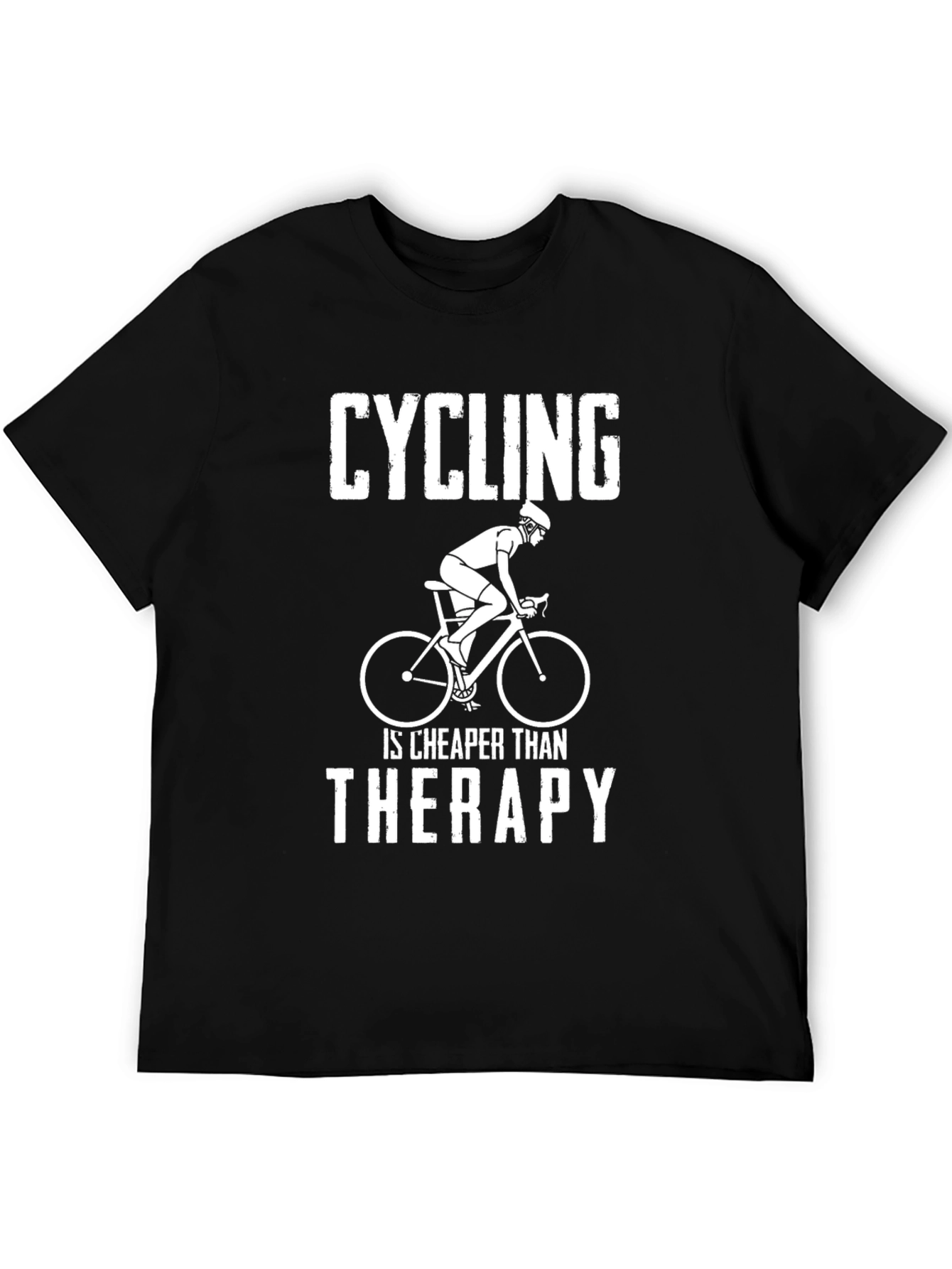 Cycling Cheaper Than Therapy T-Shirt