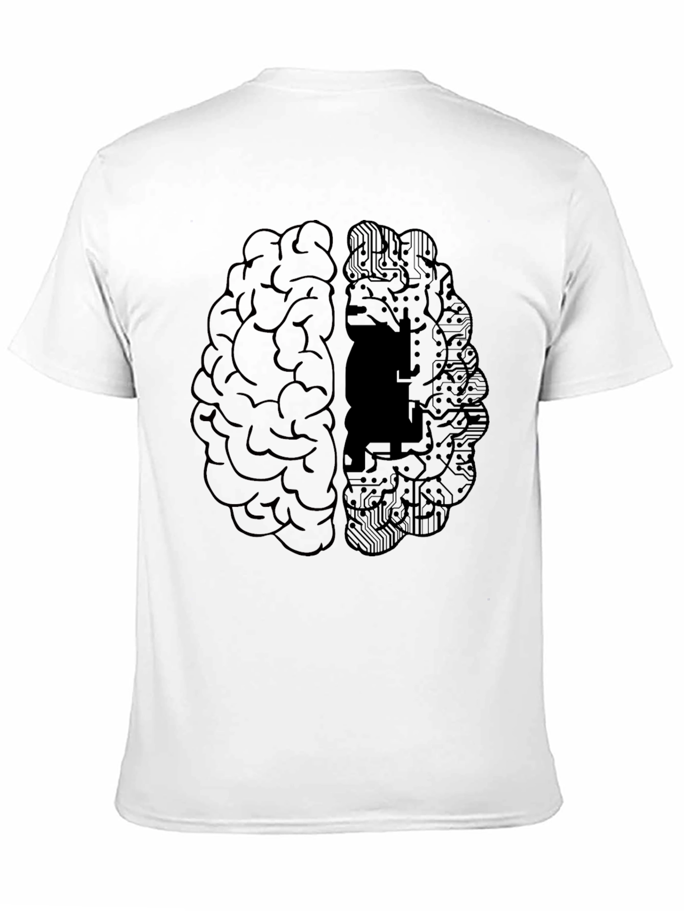 Brain Circuitry Graphic Tee - Smart Style