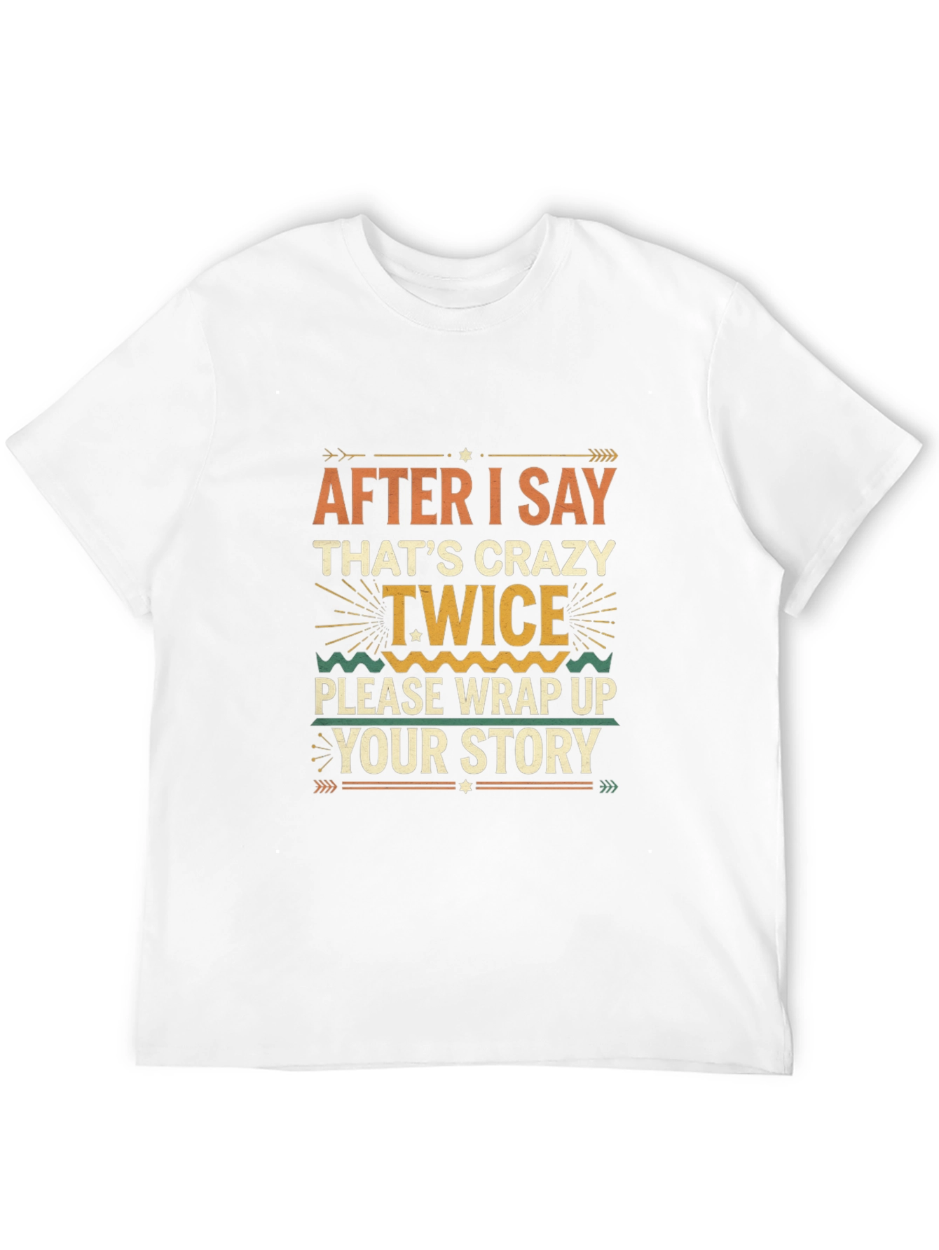 Crazy Twice Funny Graphic Tee