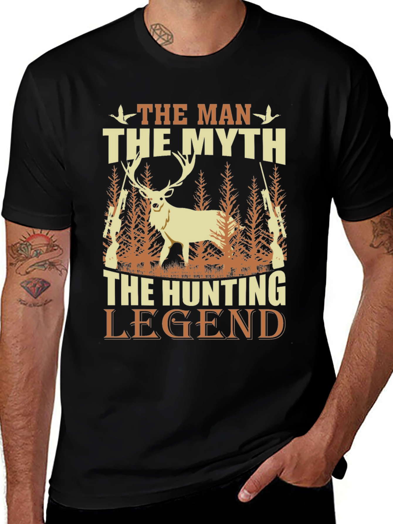 The Man The Myth Hunting Legend T-Shirt