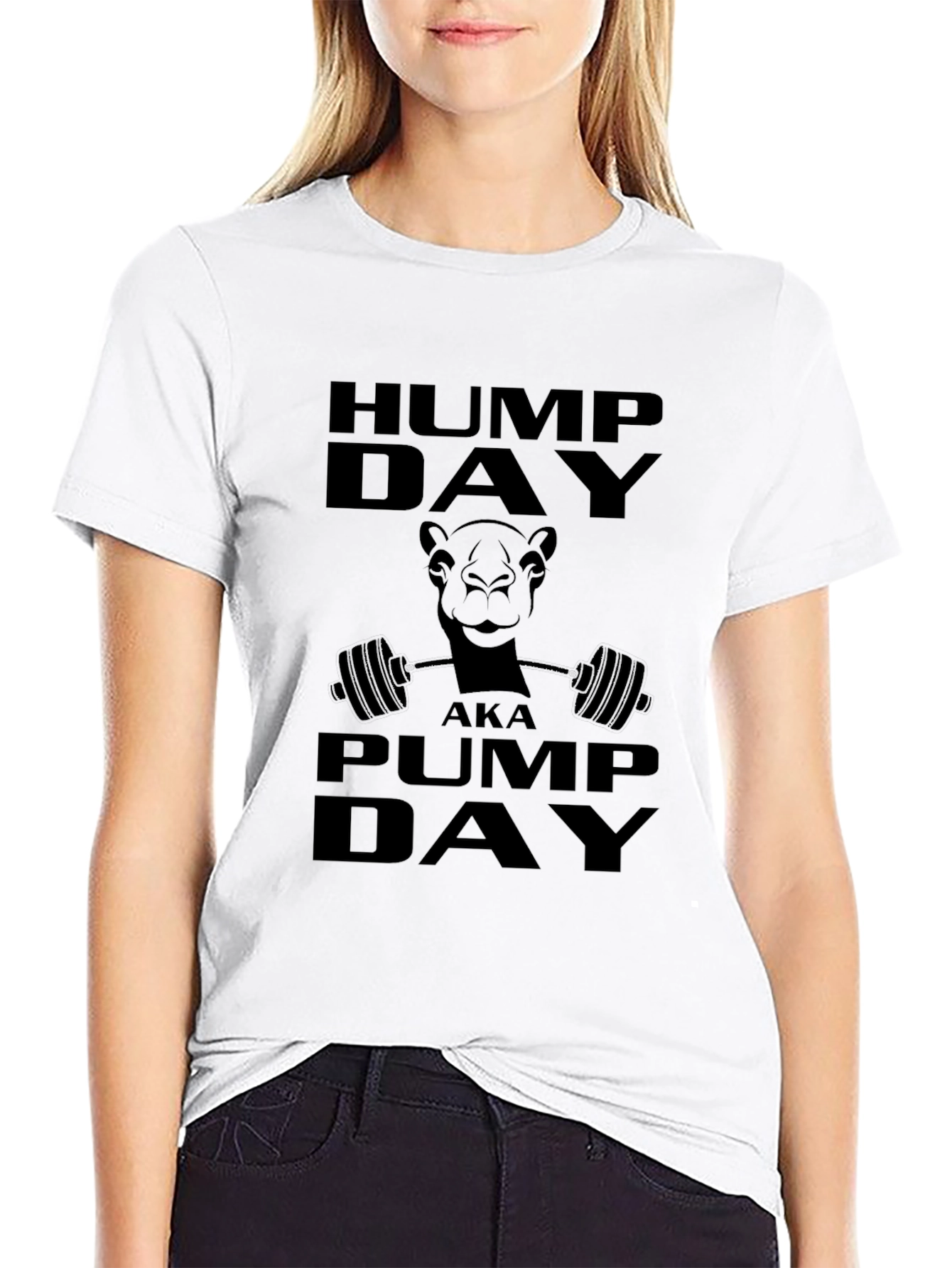 Hump Day Pump Day Camel Gym T-Shirt