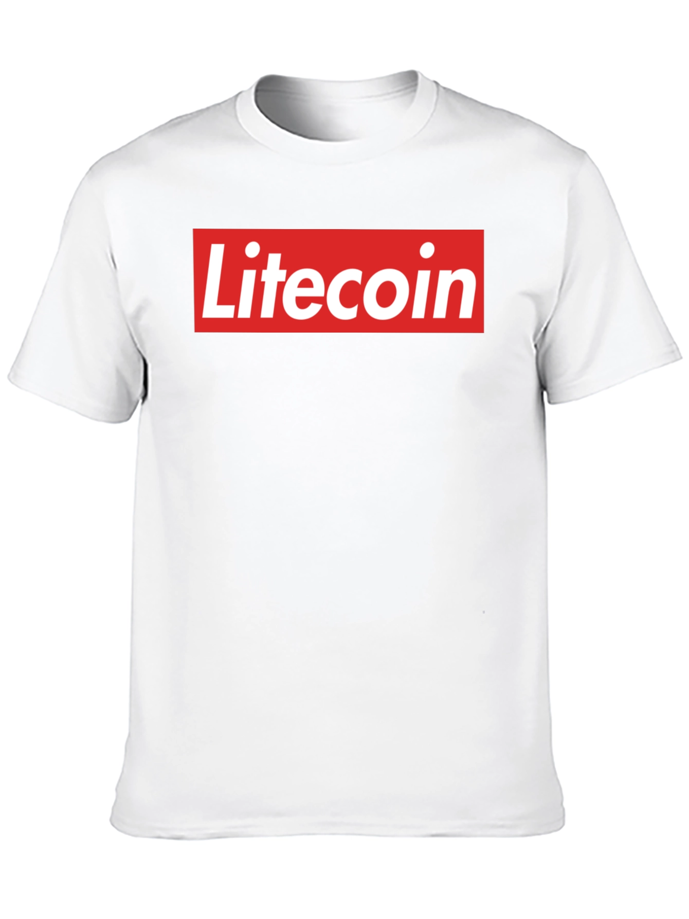 Litecoin Logo Graphic Tee - Crypto Fan T-Shirt
