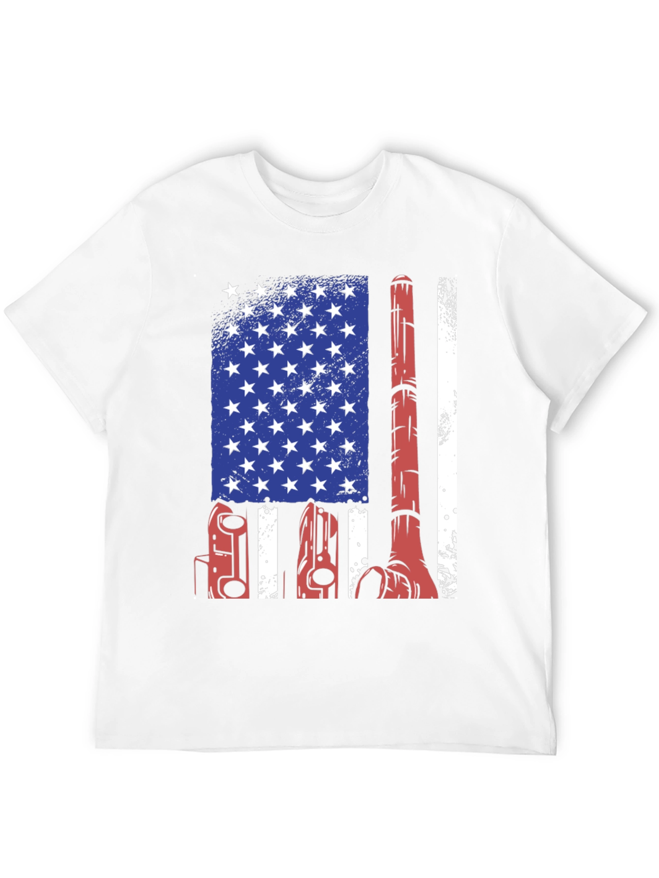 American Flag Welder T-Shirt