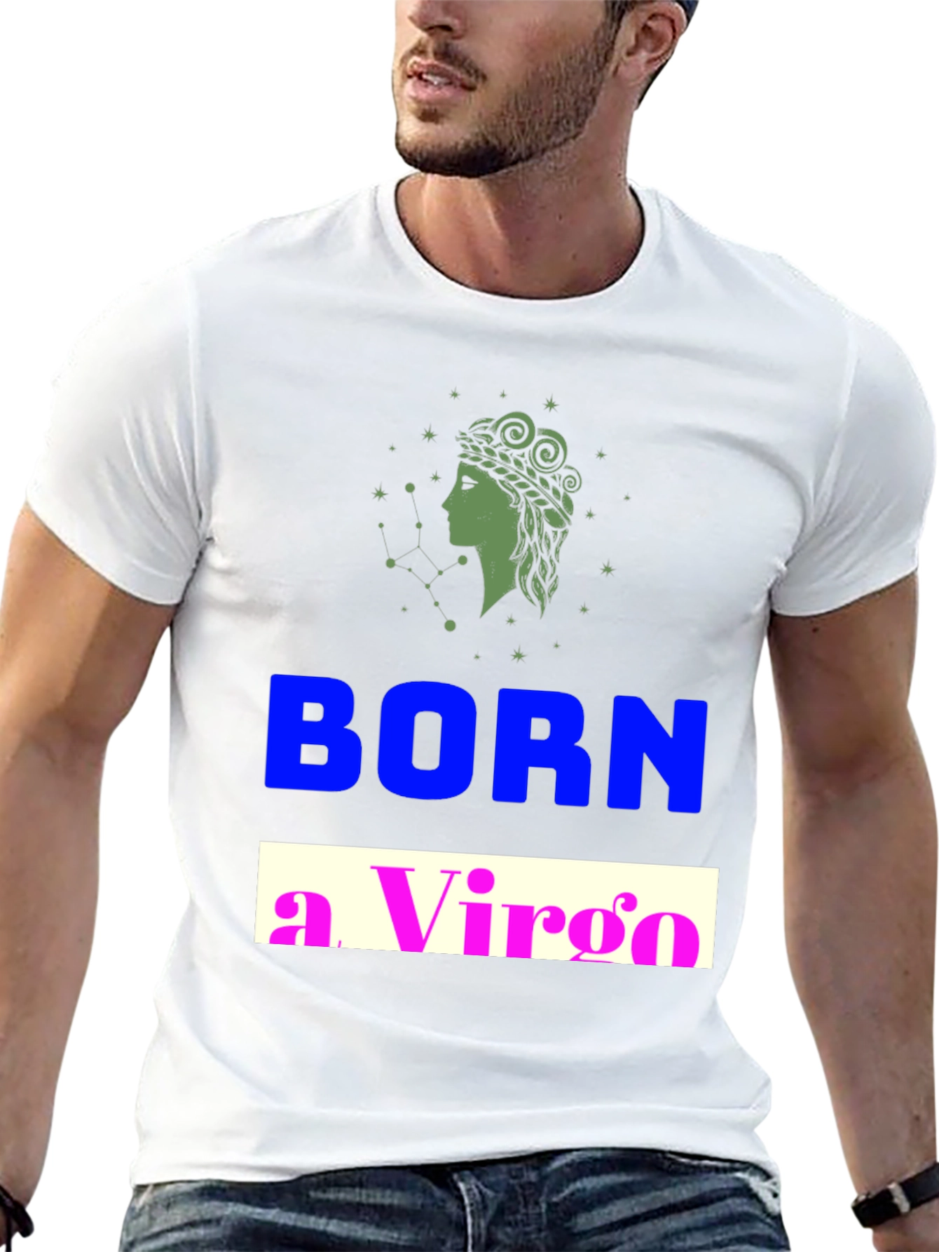Born a Virgo Graphic Tee