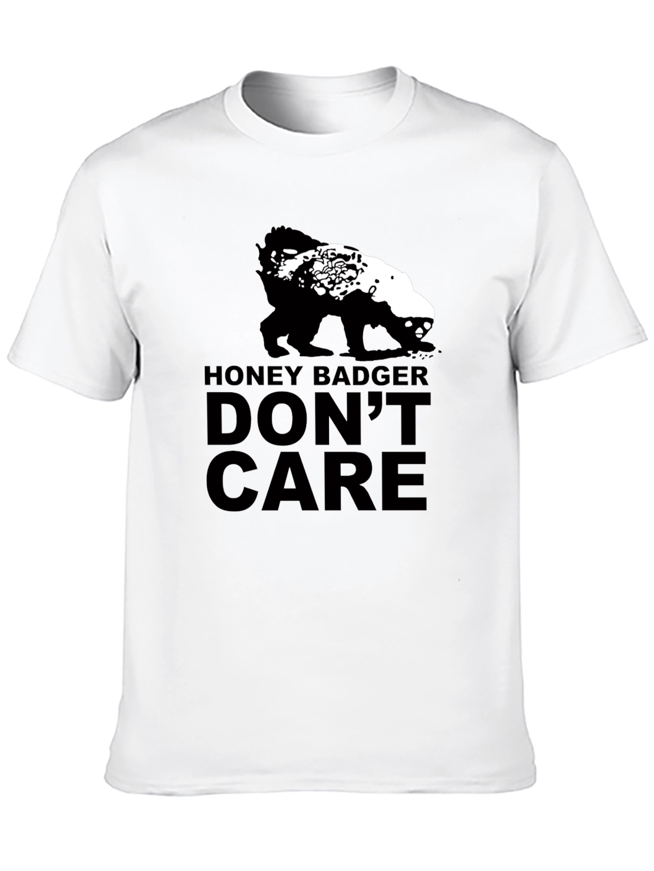 Honey Badger Dont Care Graphic Tee