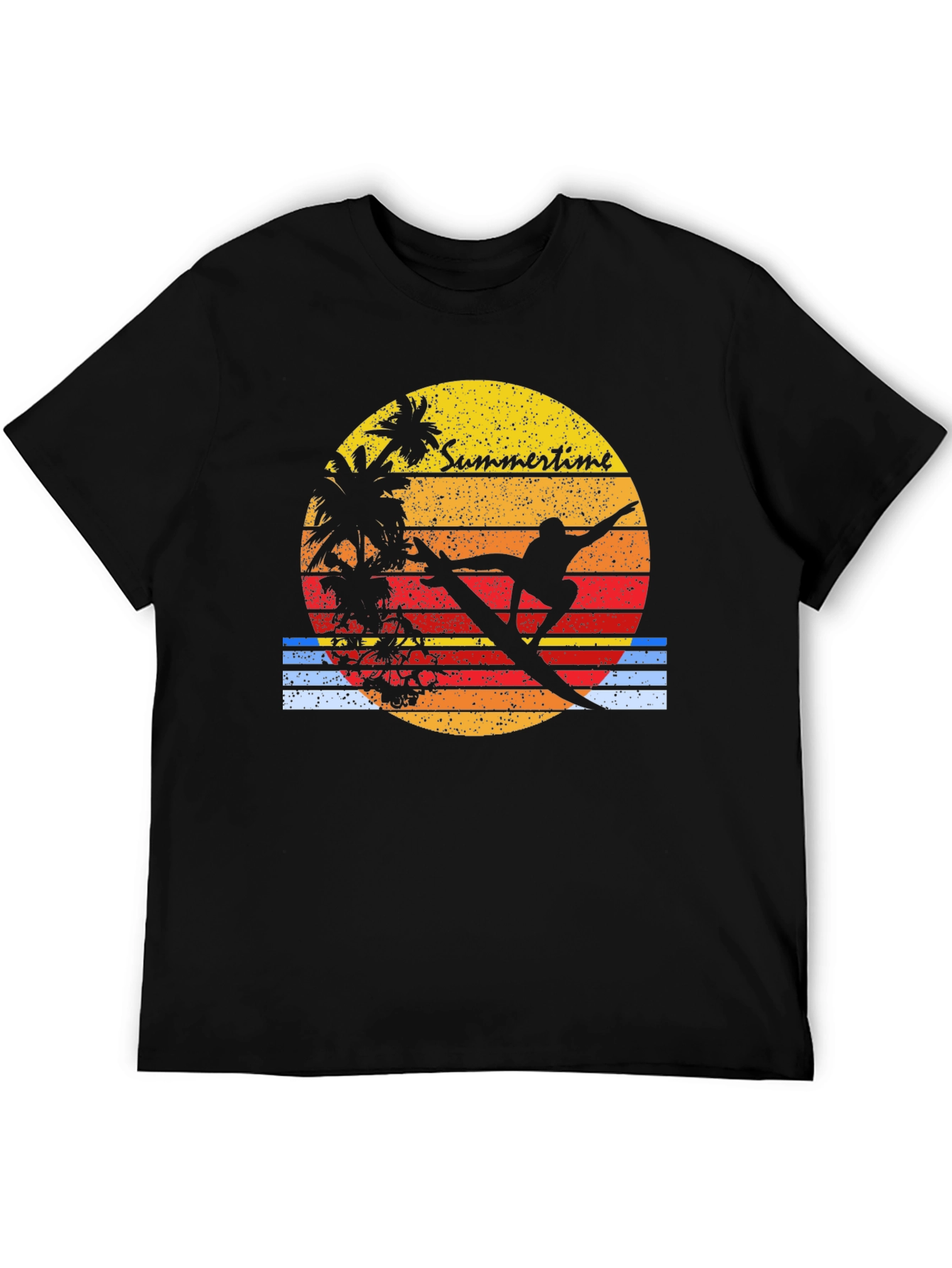 Retro Surfer Tee - Summertime Vibes