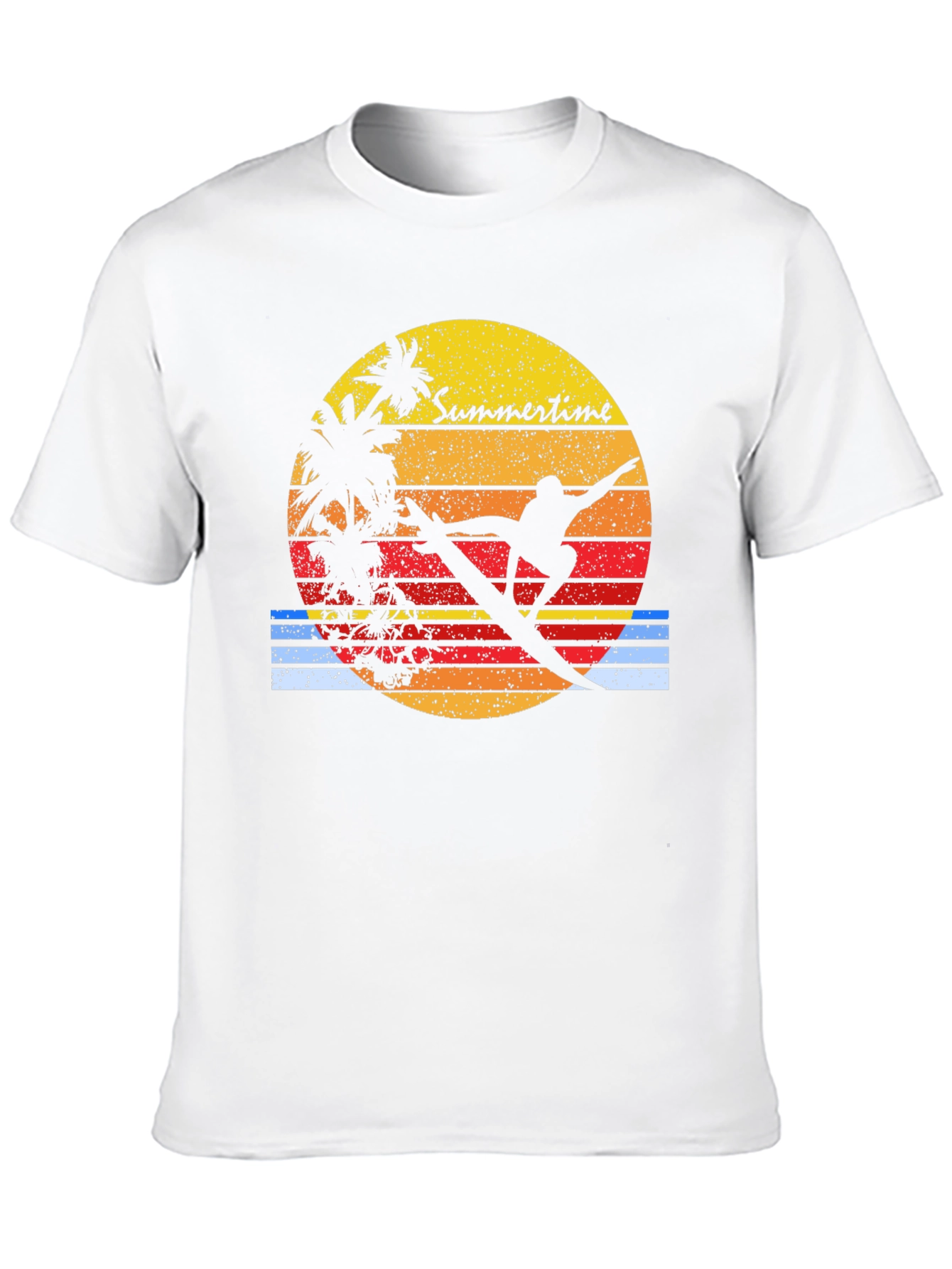 Retro Surfer Tee - Summertime Vibes