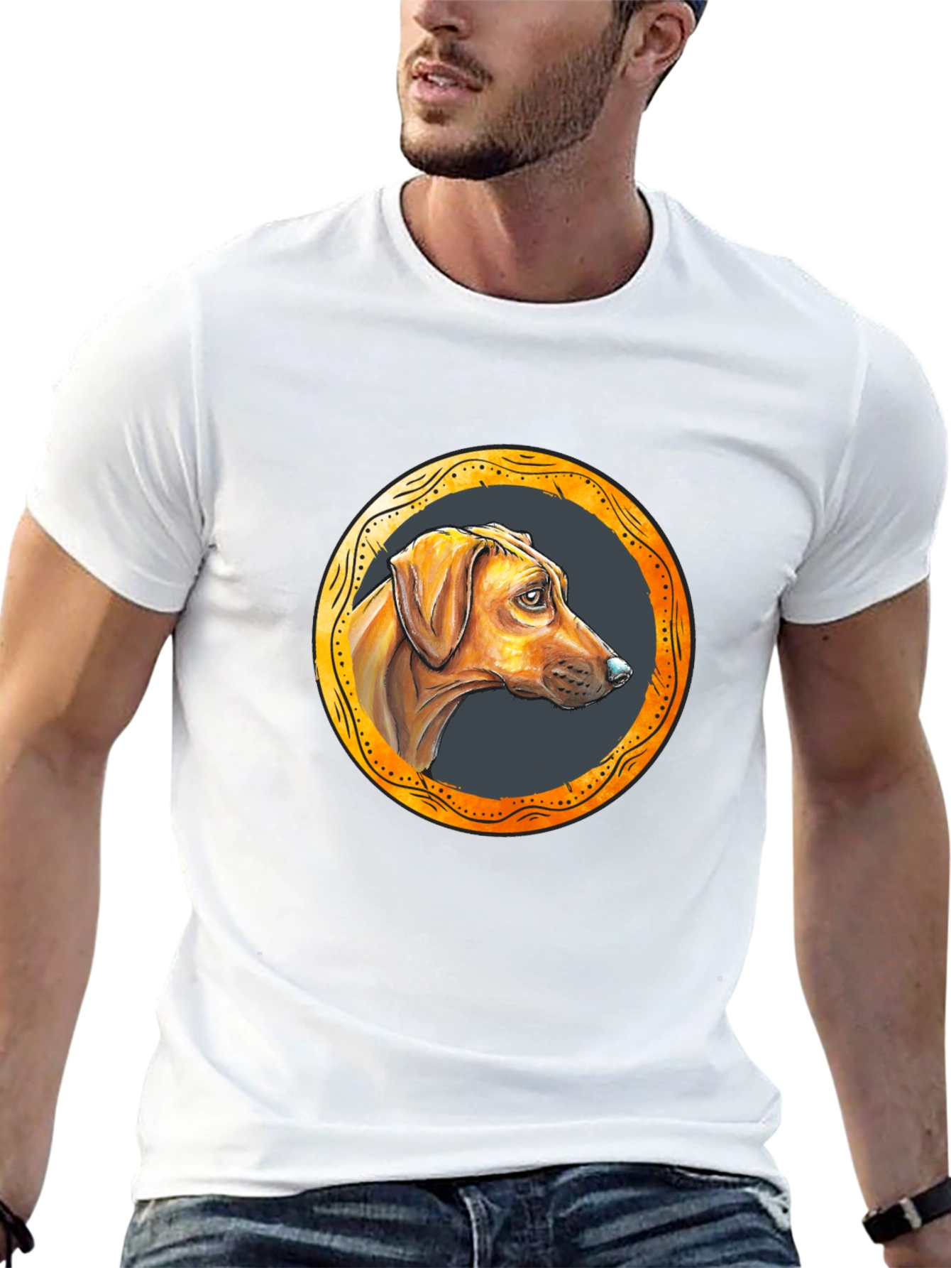 Dog Breed Graphic Tee - Unisex Cotton T-Shirt