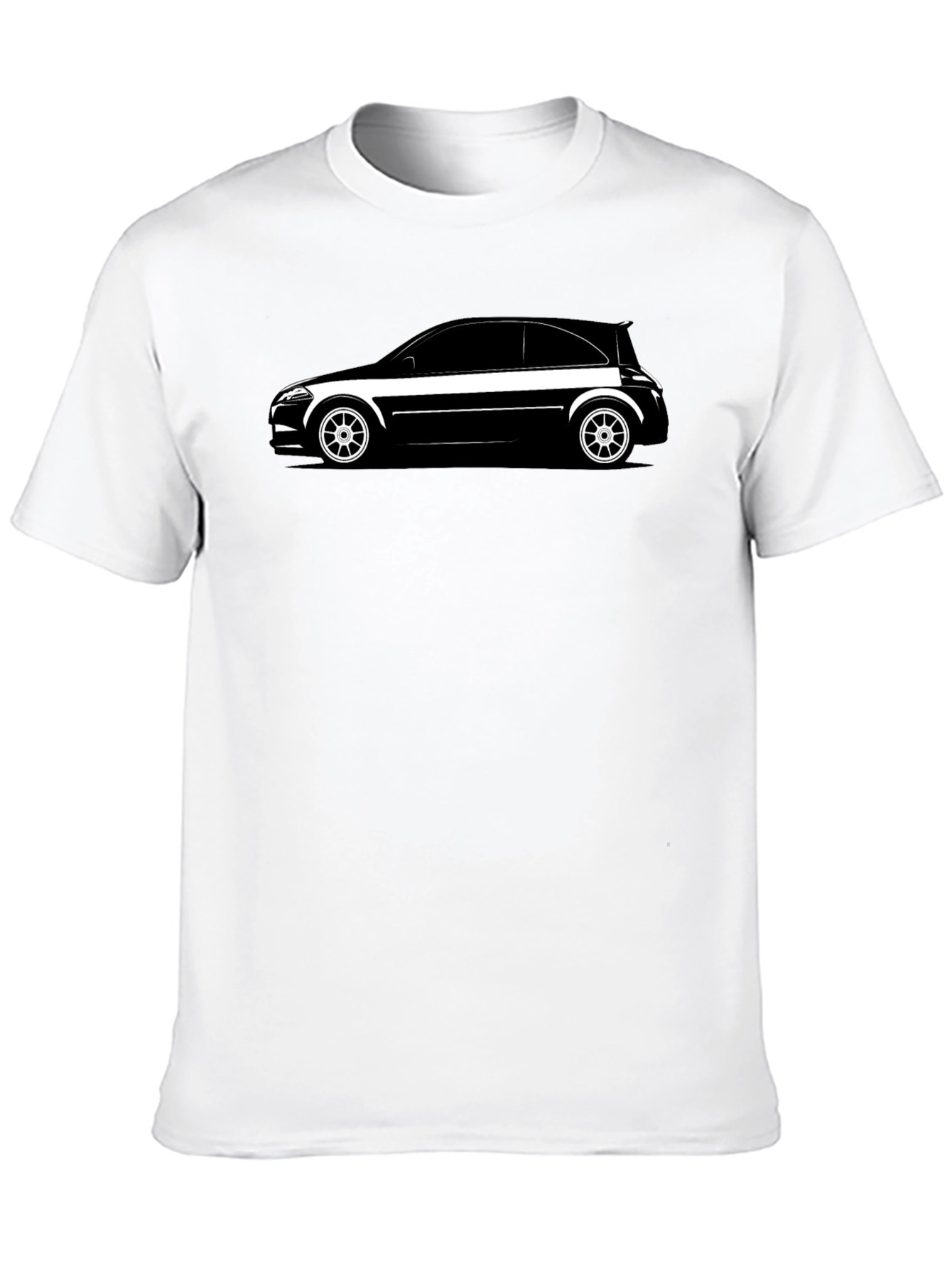 Sleek Black Car Graphic Tee