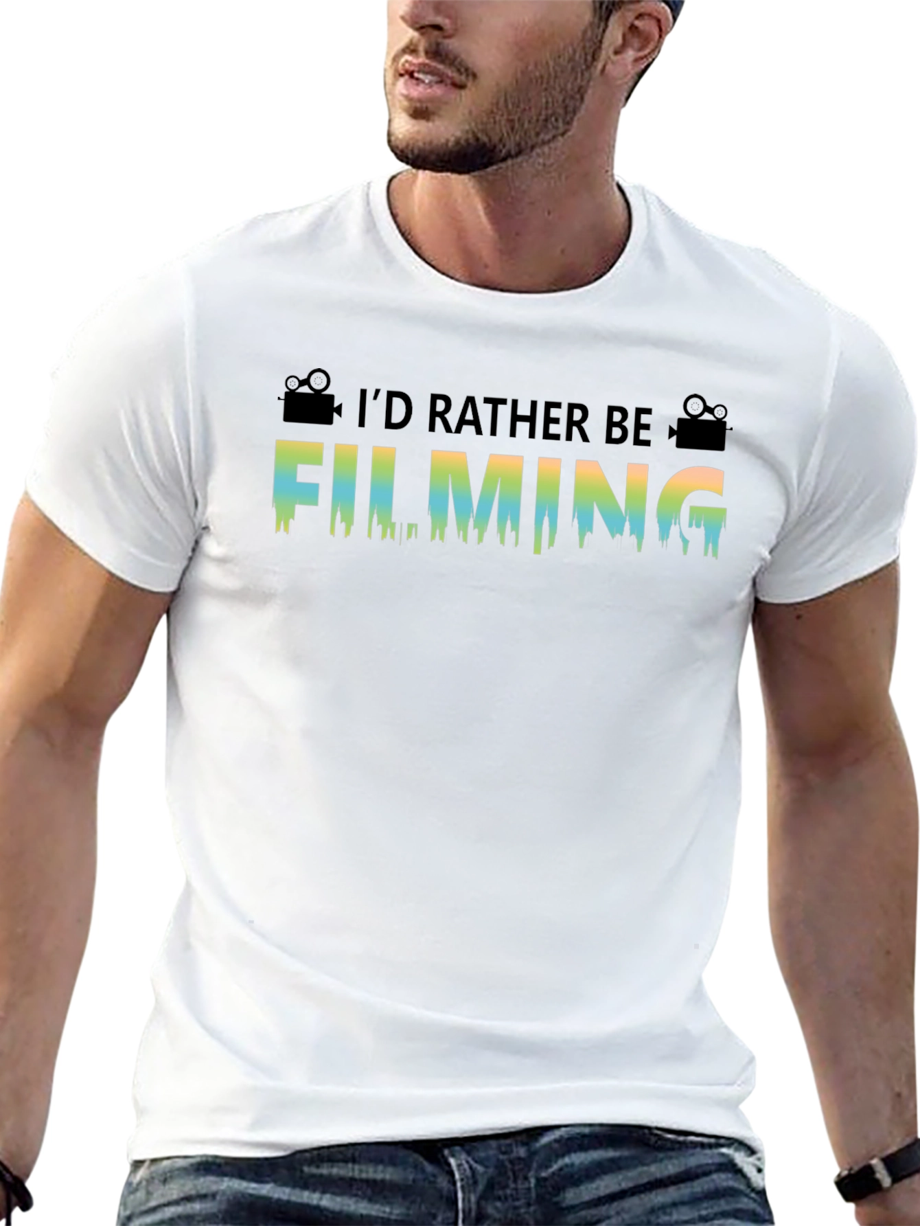Id Rather Be Filming T-Shirt