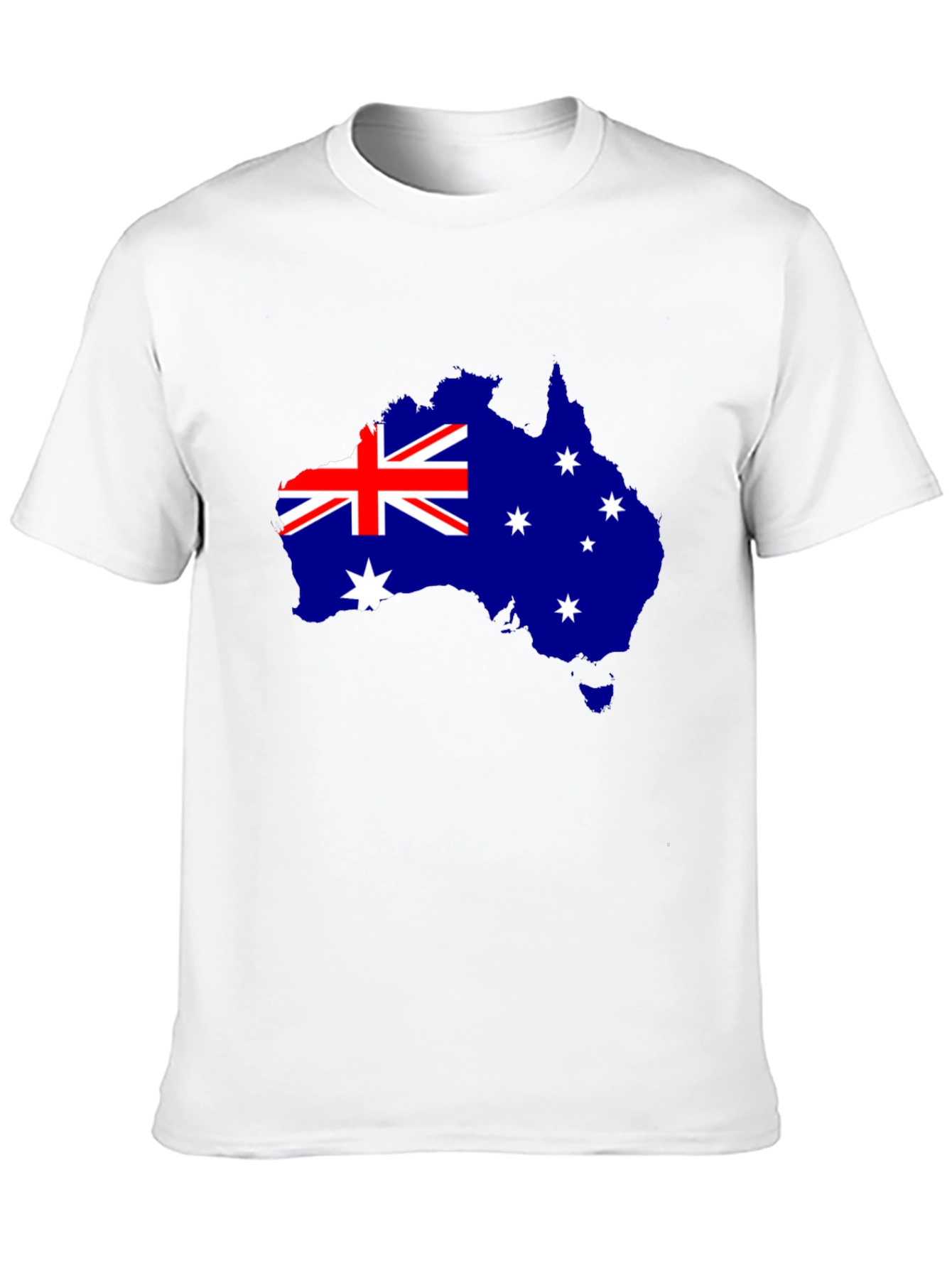 Australia Map Flag Graphic T-Shirt