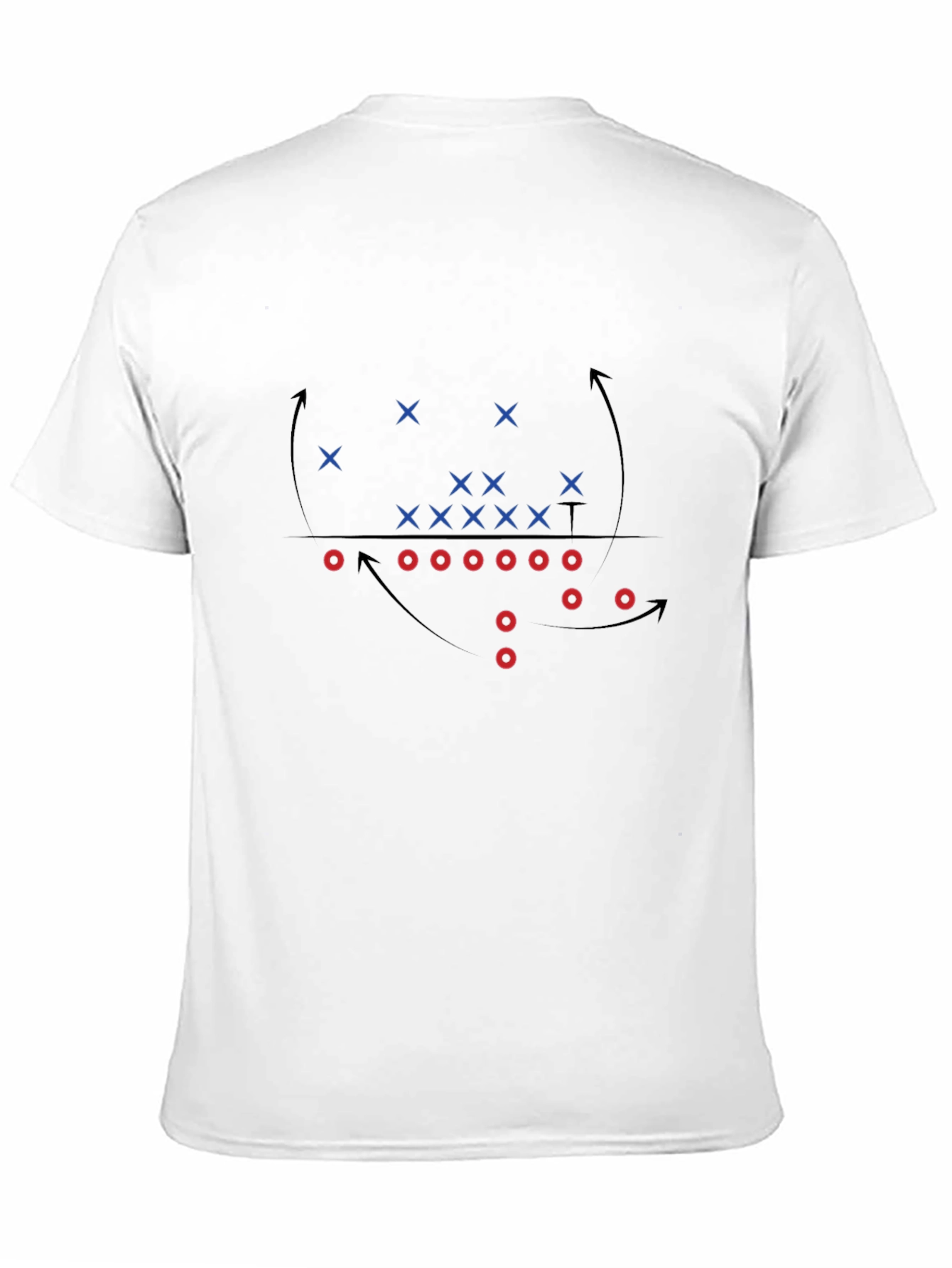 Football Play T-Shirt - Black