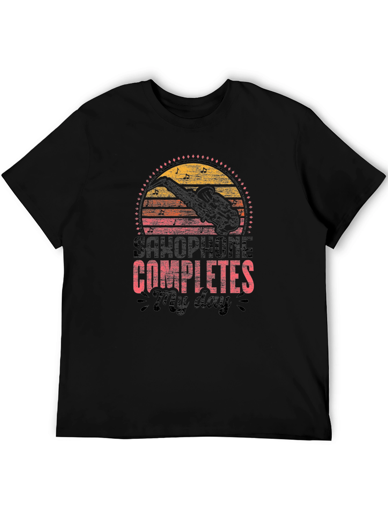 Saxophone Completes My Day T-Shirt