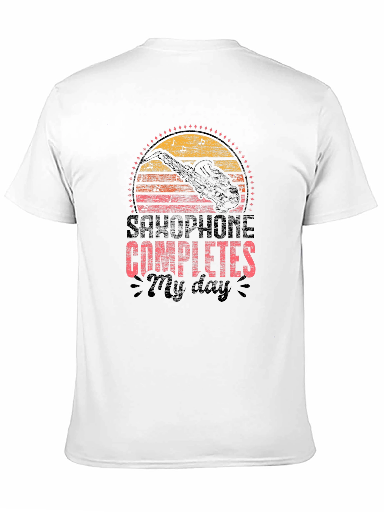 Saxophone Completes My Day T-Shirt