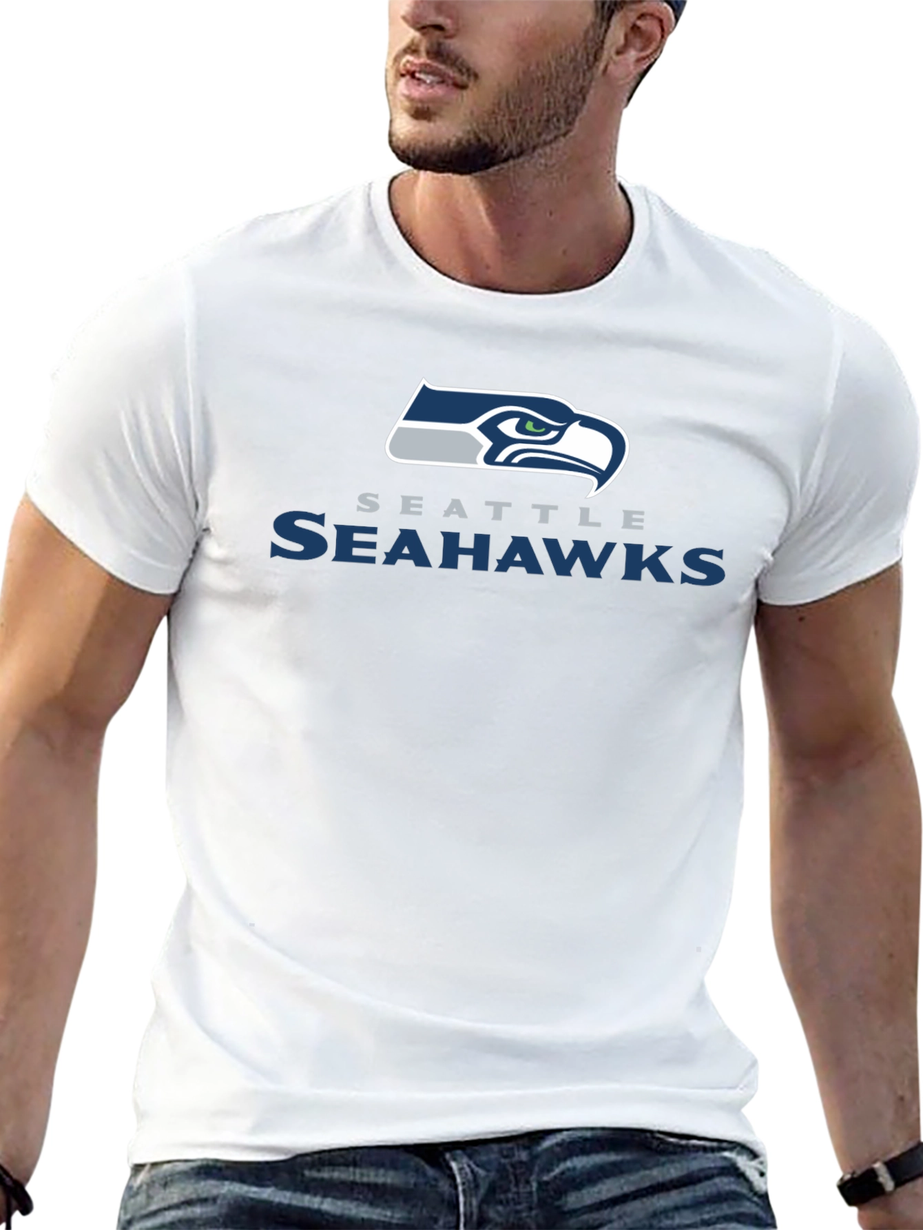 Seattle Seahawks Black T-Shirt