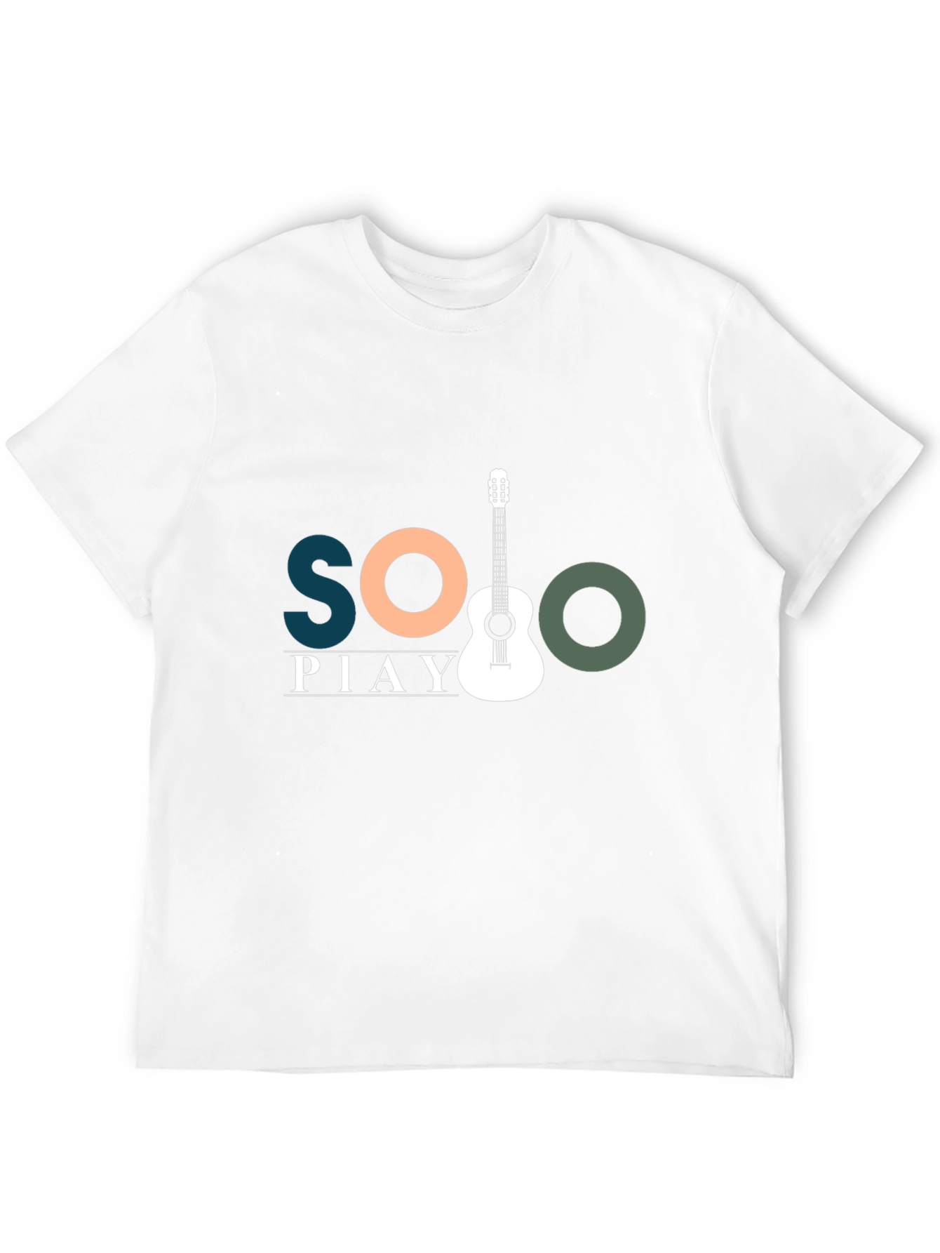 Solo Play Guitar Graphic Tee