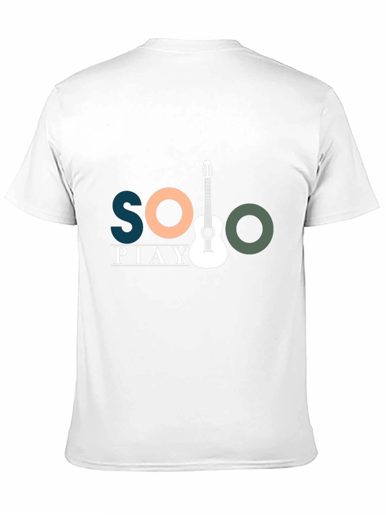 Solo Play Guitar Graphic Tee