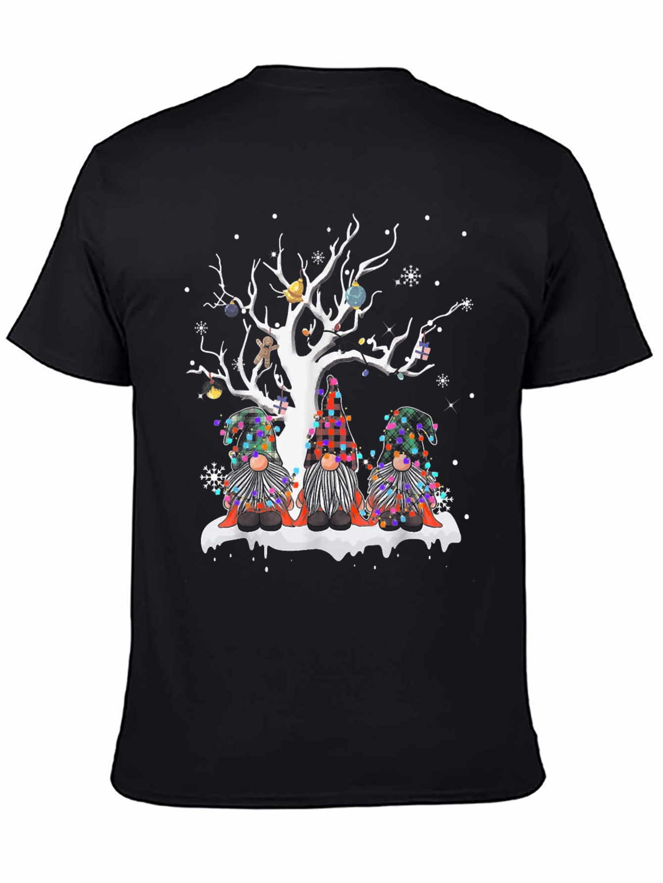 Festive Gnome Christmas Tree T-Shirt