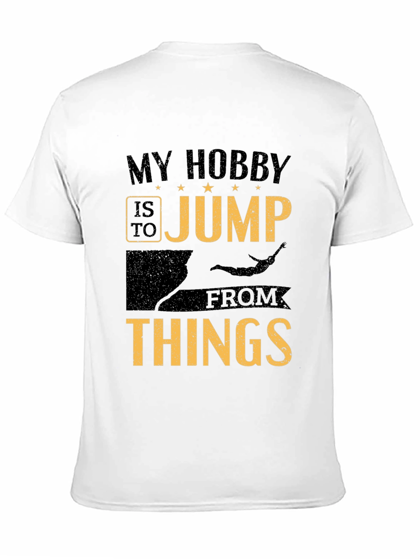 My Hobby is to Jump From Things T-Shirt