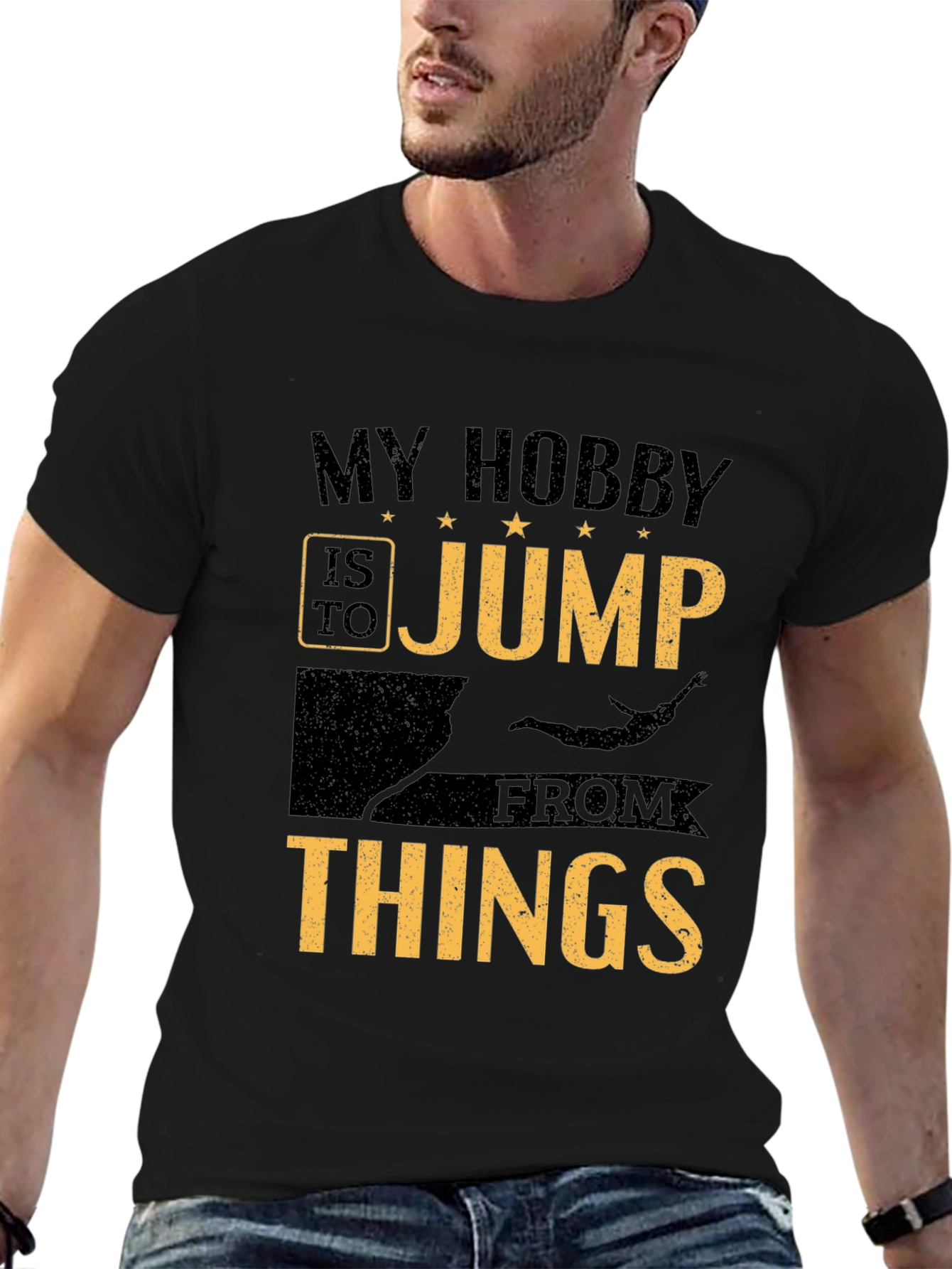 My Hobby is to Jump From Things T-Shirt