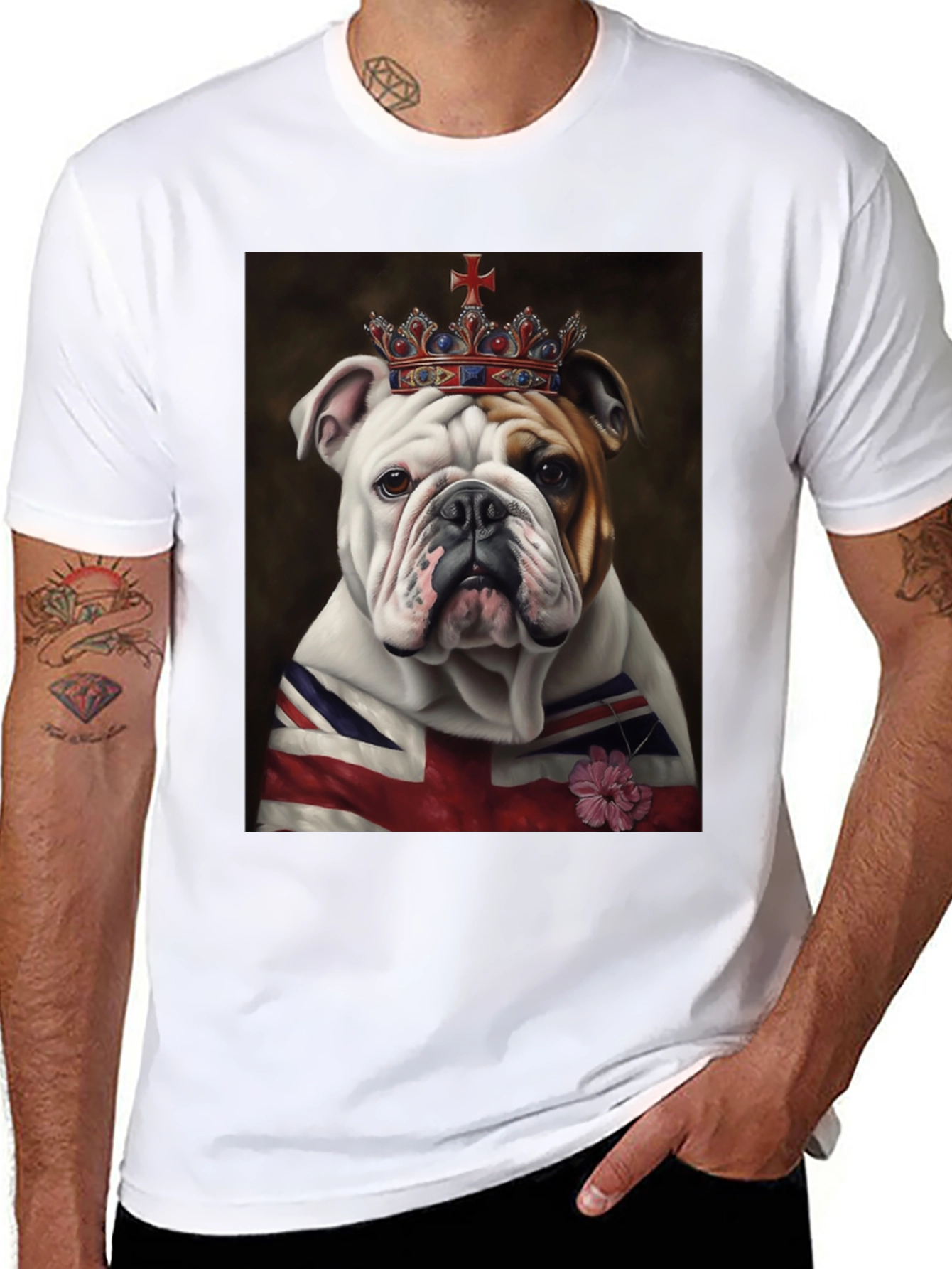 British Bulldog King T-Shirt