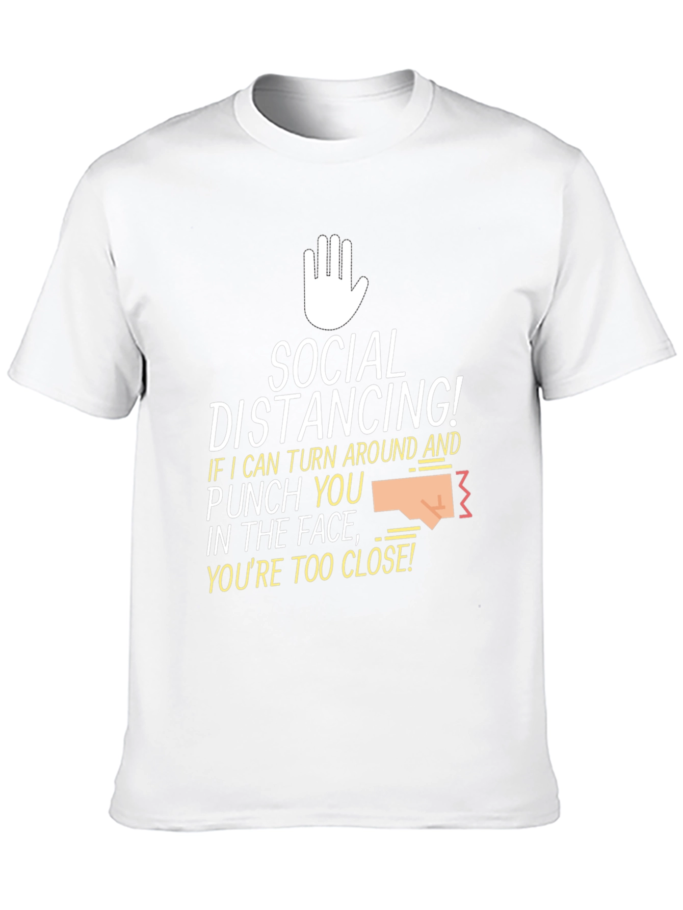 Social Distancing Punchline T-Shirt