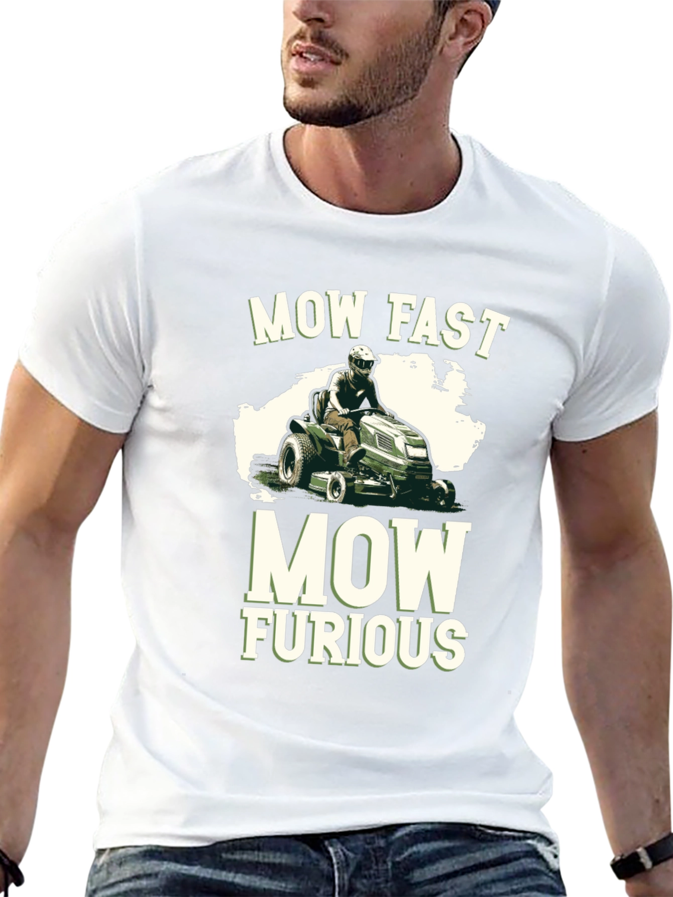 Mow Fast Furious T-Shirt