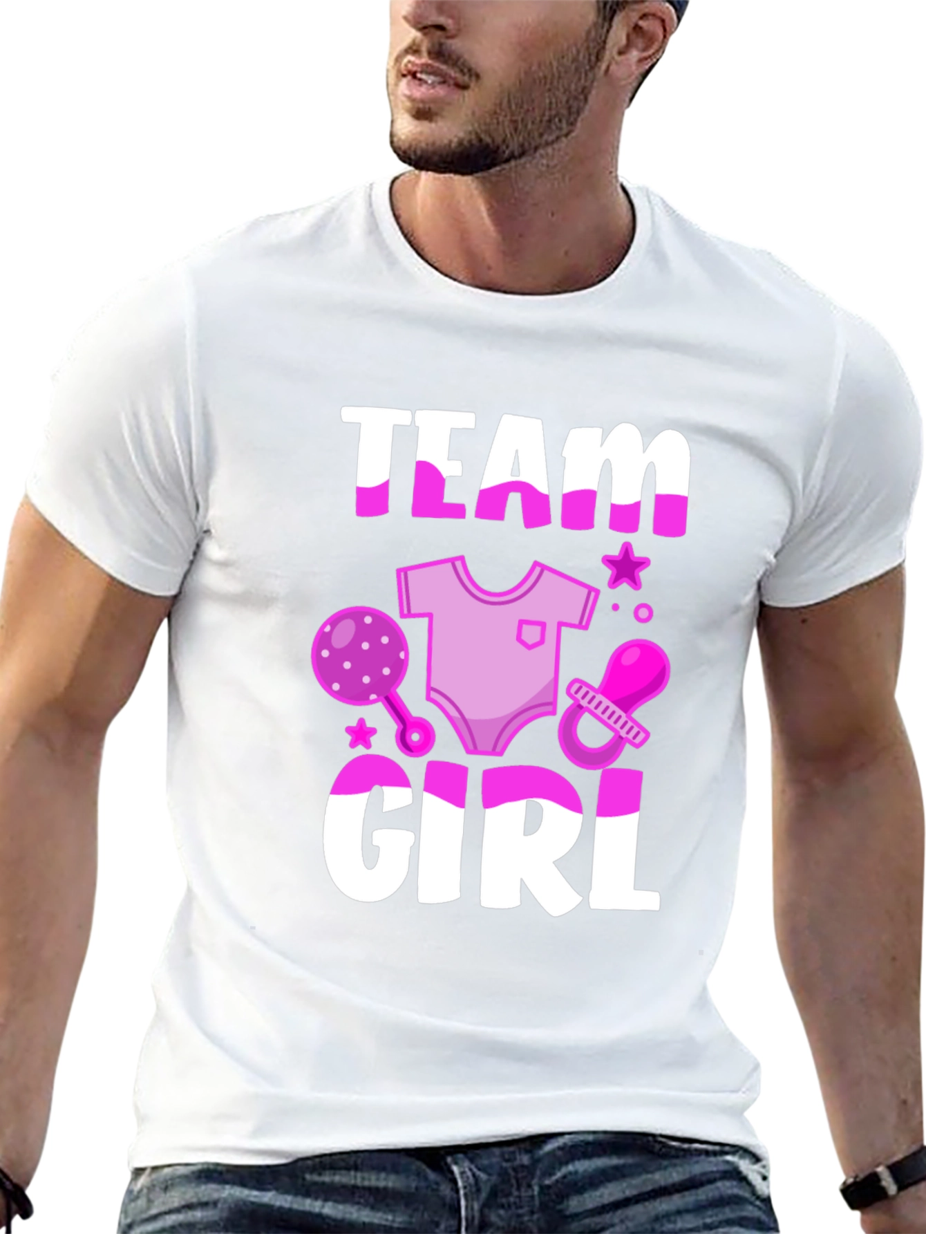 Team Girl Gender Reveal T-Shirt