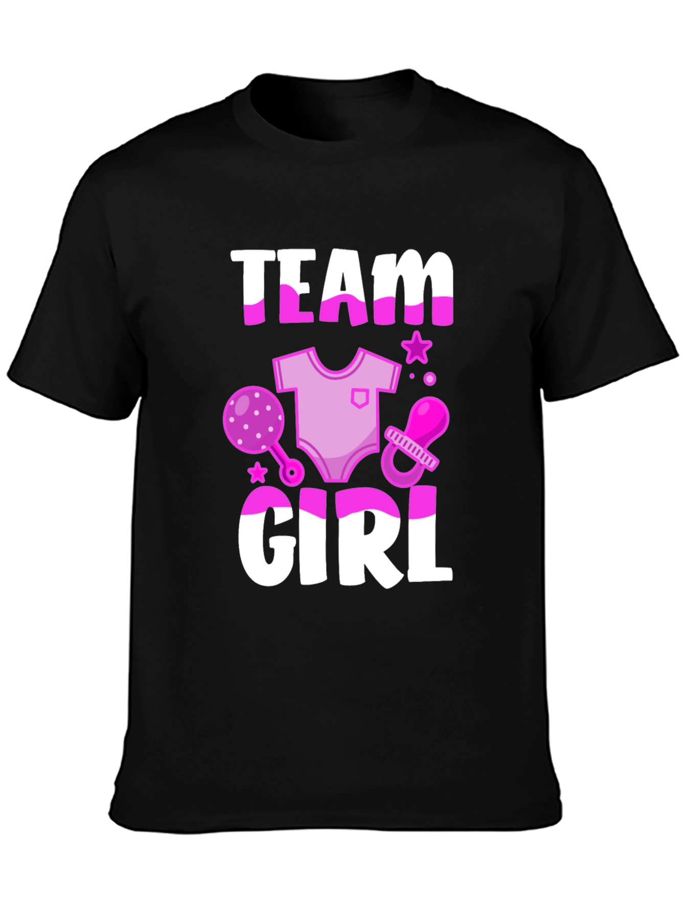 Team Girl Gender Reveal T-Shirt