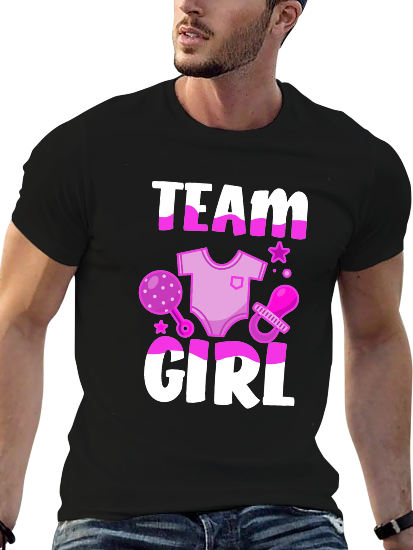 Team Girl Gender Reveal T-Shirt