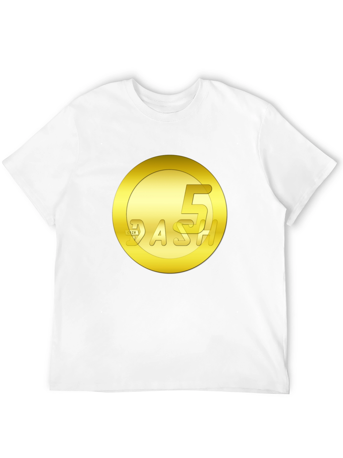 5 Dash Coin Graphic Tee - Cryptocurrency Shirt