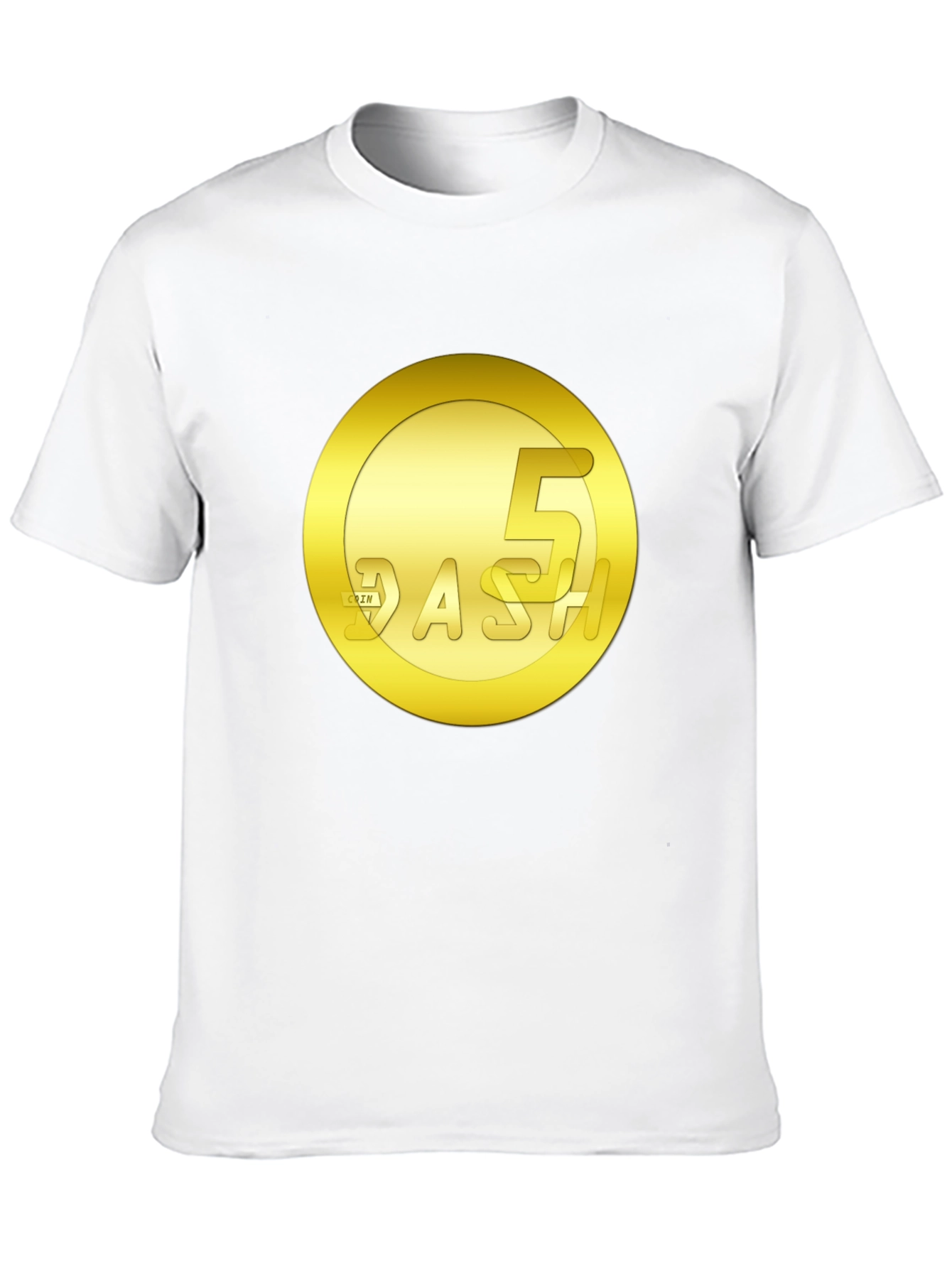 5 Dash Coin Graphic Tee - Cryptocurrency Shirt