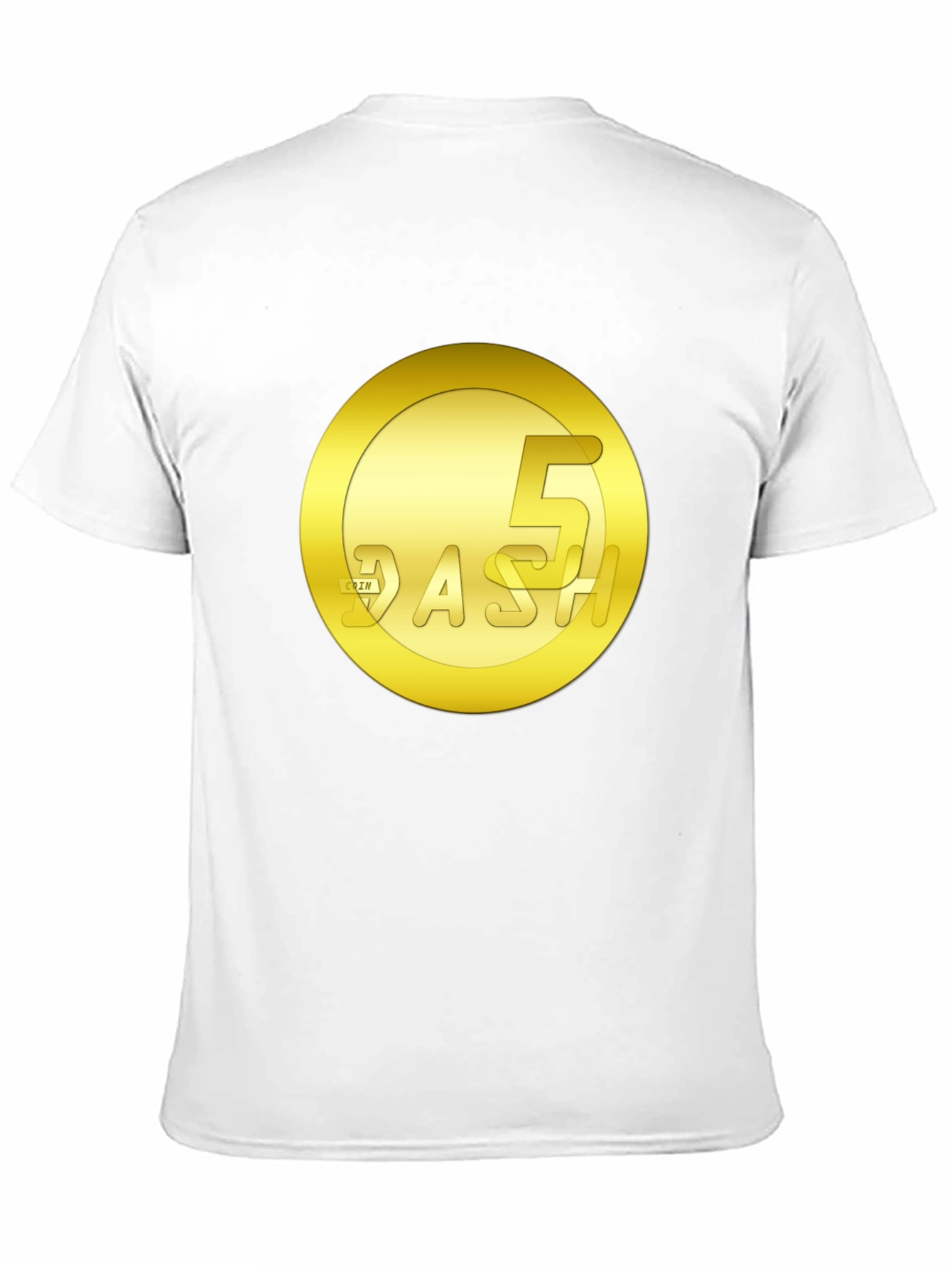 5 Dash Coin Graphic Tee - Cryptocurrency Shirt