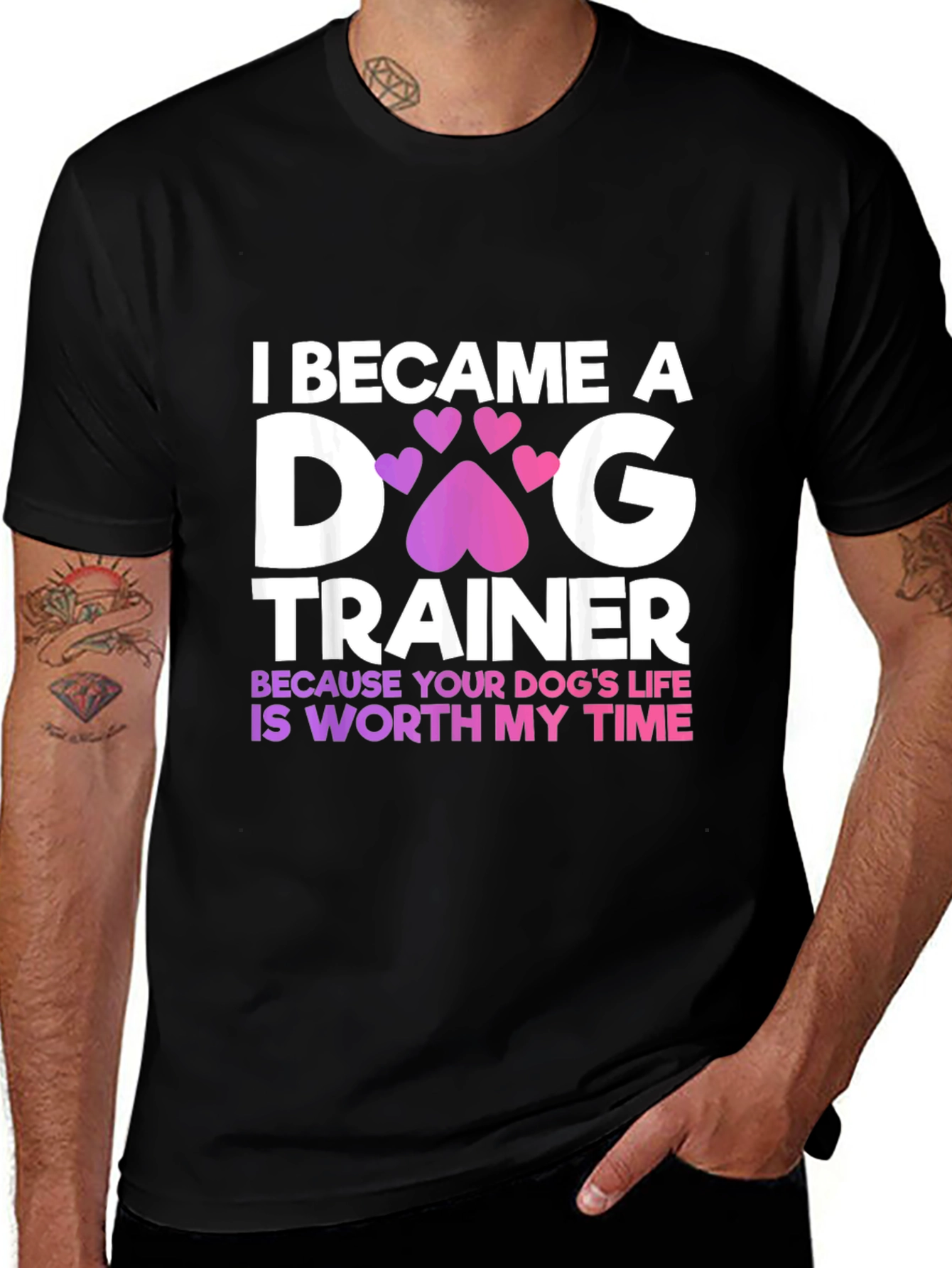 Dog Trainer T-Shirt - Worth My Time