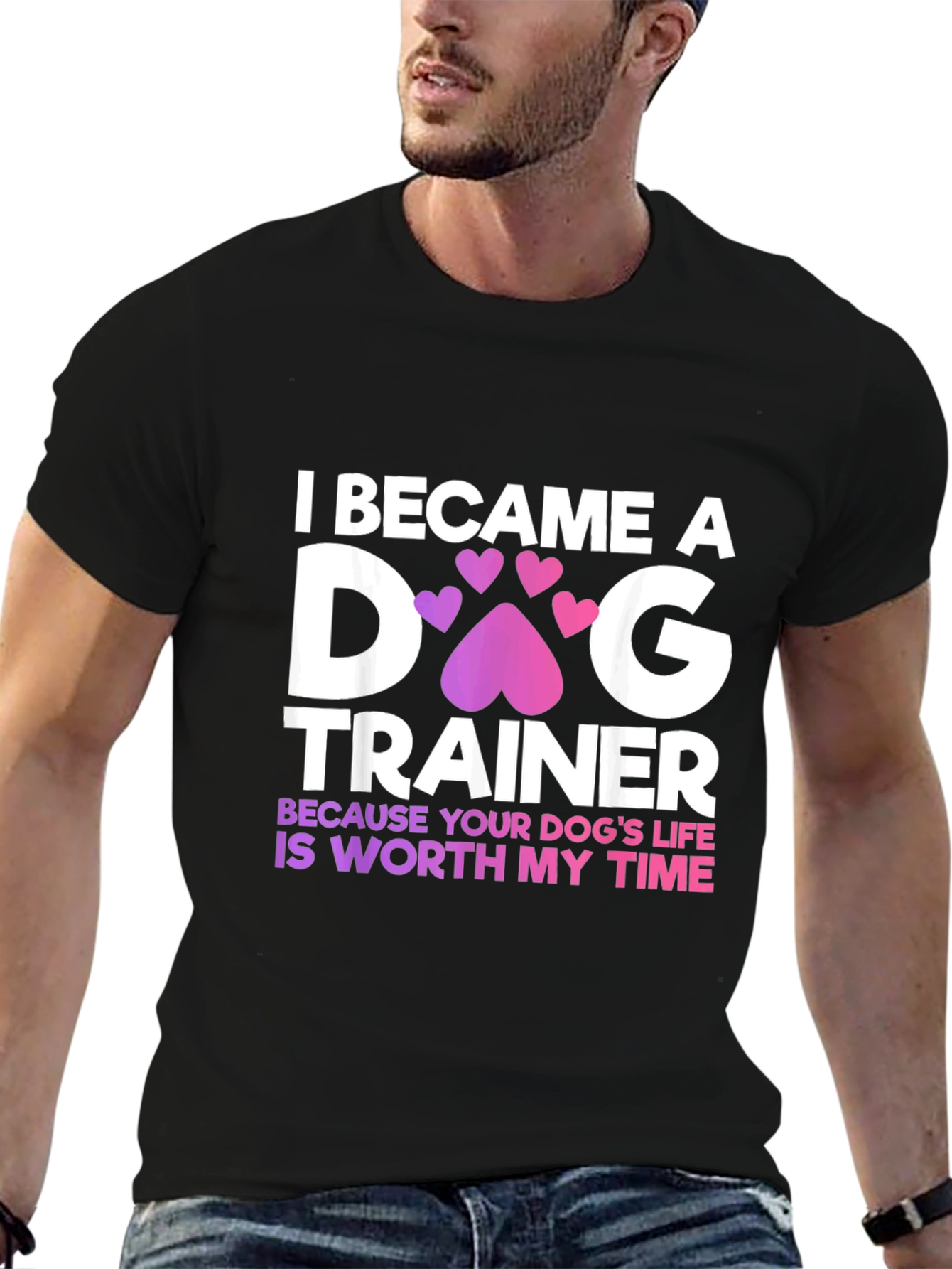 Dog Trainer T-Shirt - Worth My Time