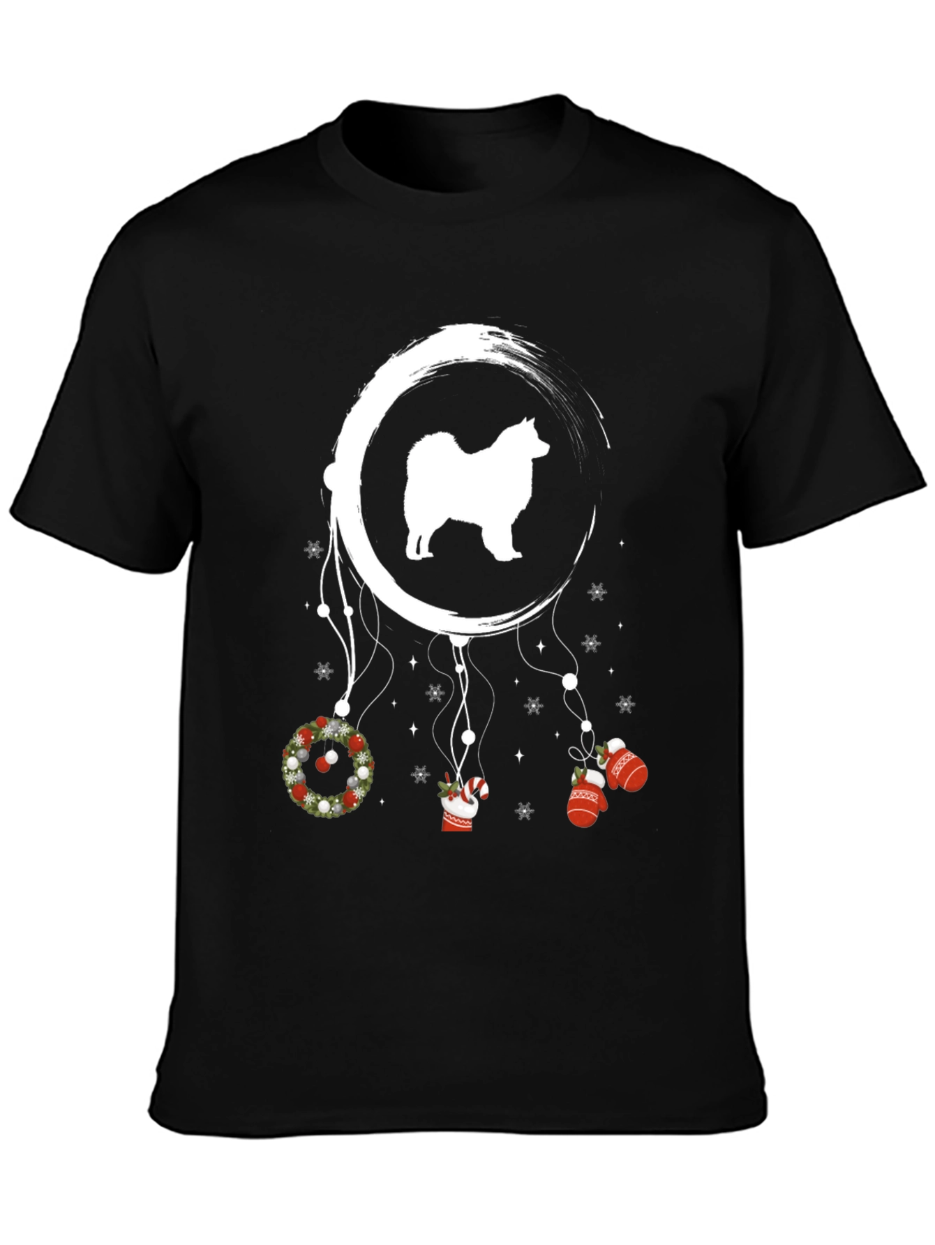 Dog Christmas Dreamcatcher T-Shirt