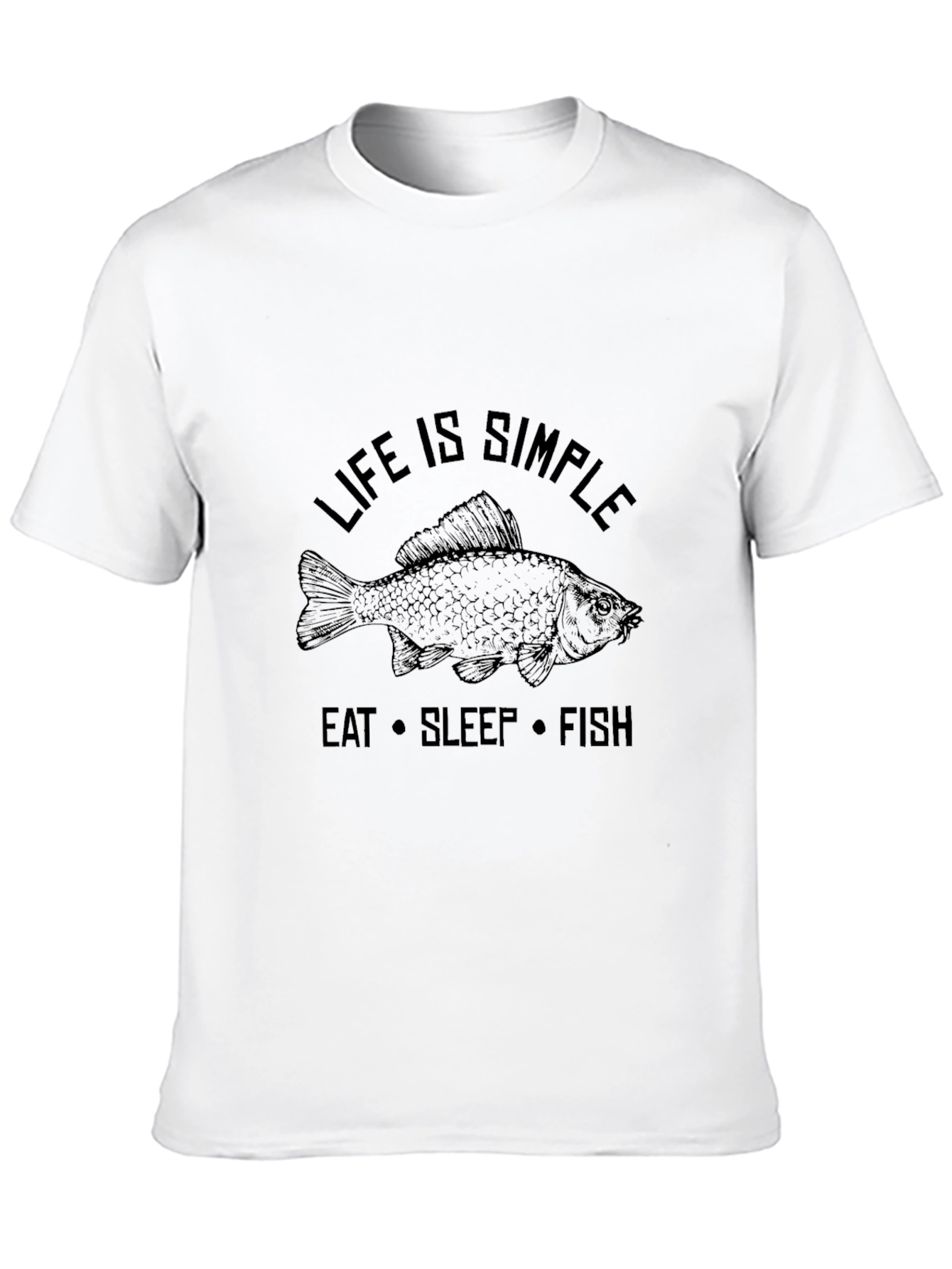 Life is Simple Fish T-Shirt