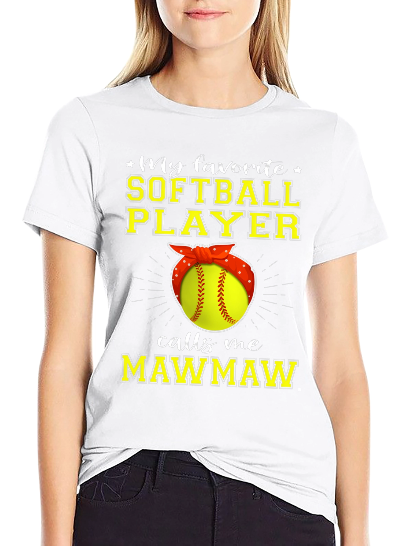 Softball Mawmaw T-Shirt