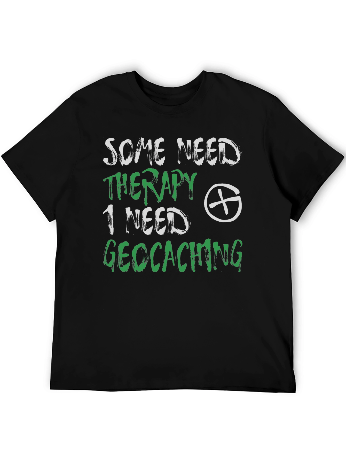 Geocaching Therapy T-Shirt - Funny Hobby Tee