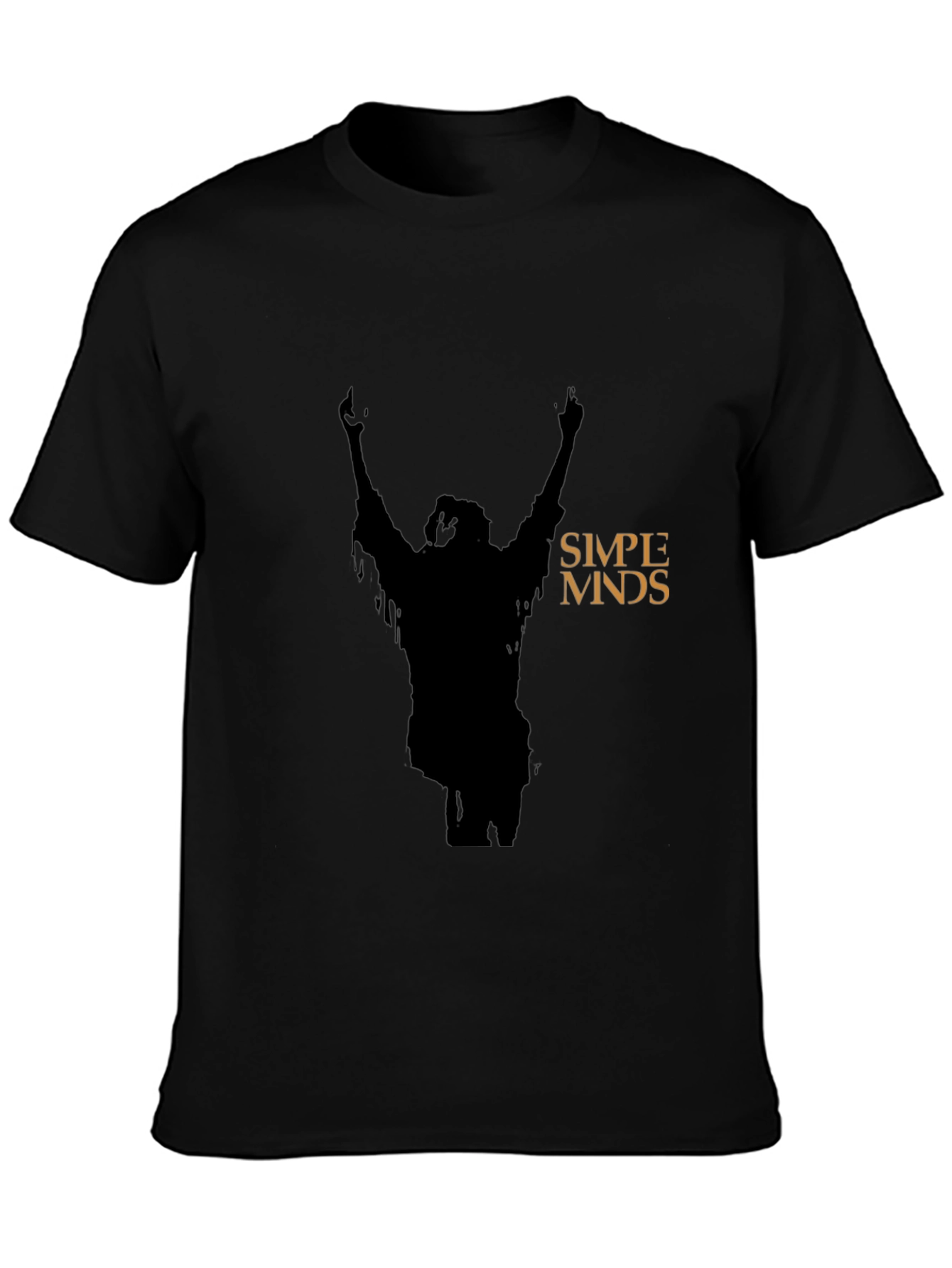 Simple Minds Graphic T-Shirt - Black